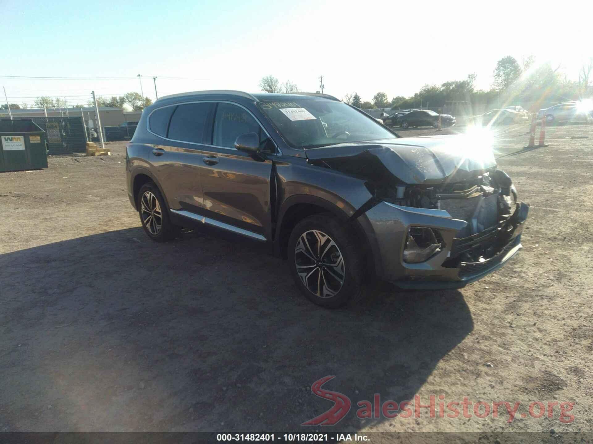 5NMS5CAA1KH040304 2019 HYUNDAI SANTA FE