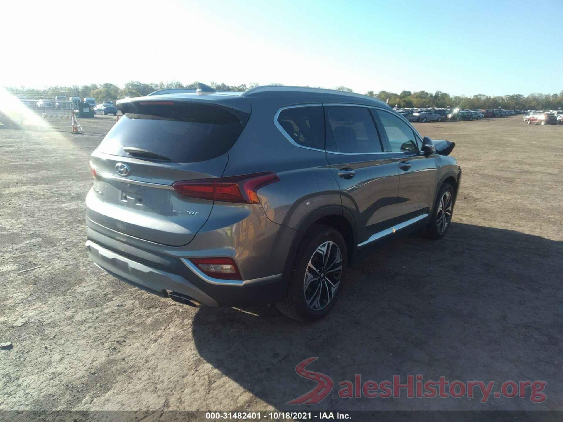 5NMS5CAA1KH040304 2019 HYUNDAI SANTA FE