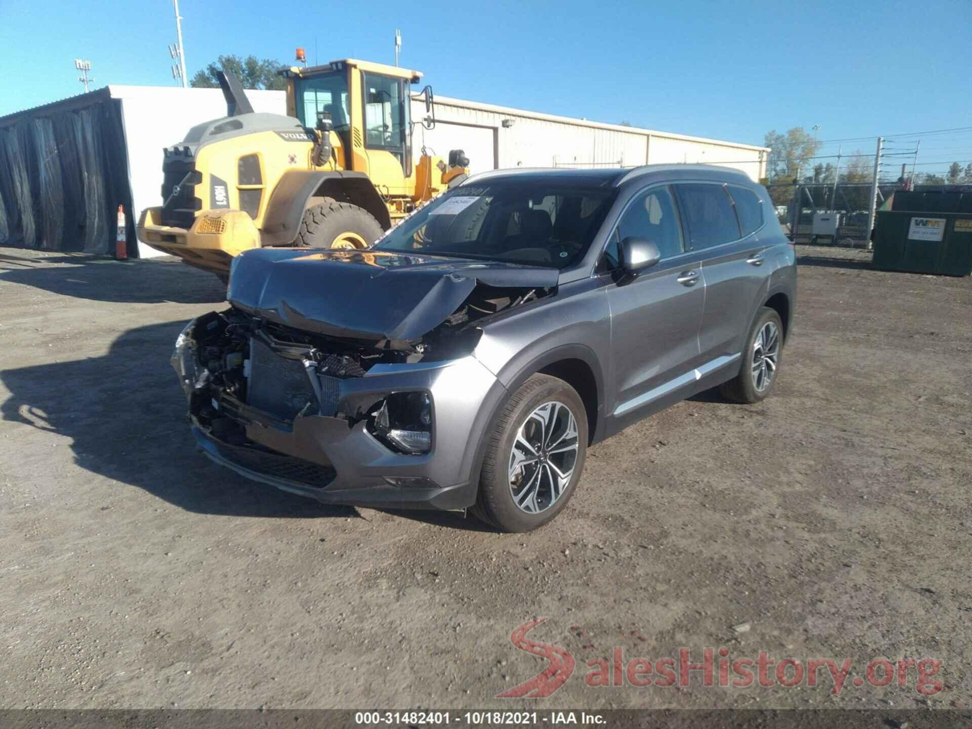 5NMS5CAA1KH040304 2019 HYUNDAI SANTA FE