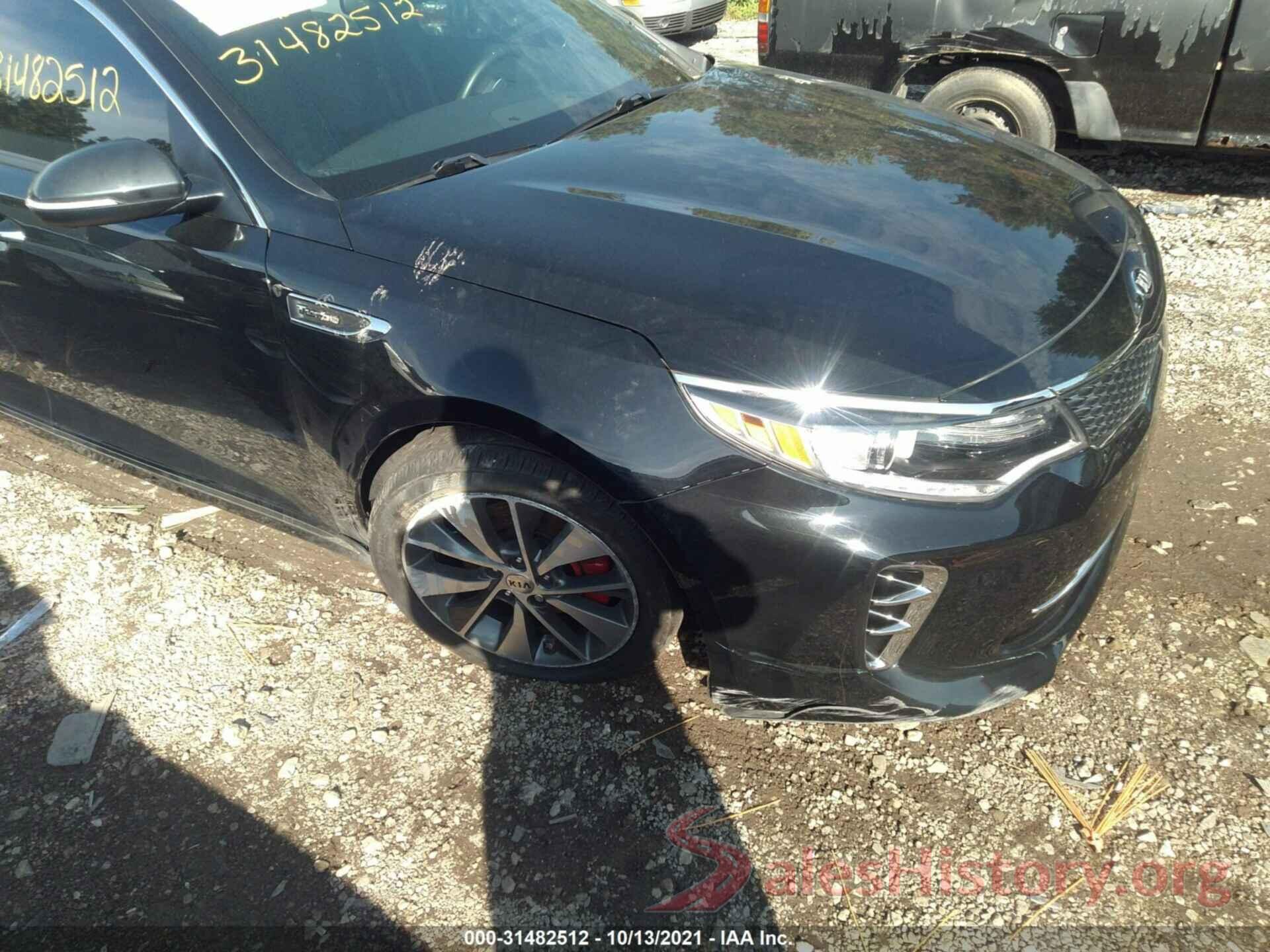 5XXGV4L21GG032680 2016 KIA OPTIMA