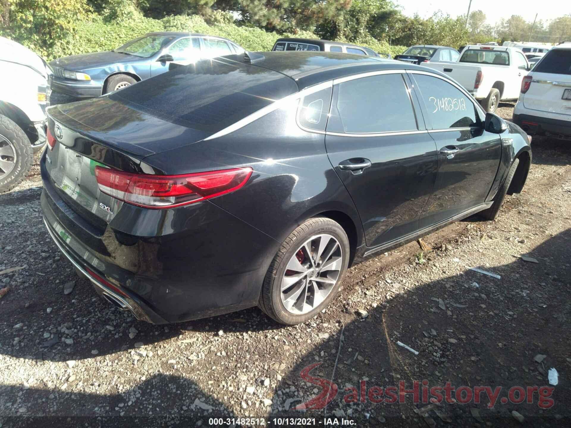 5XXGV4L21GG032680 2016 KIA OPTIMA