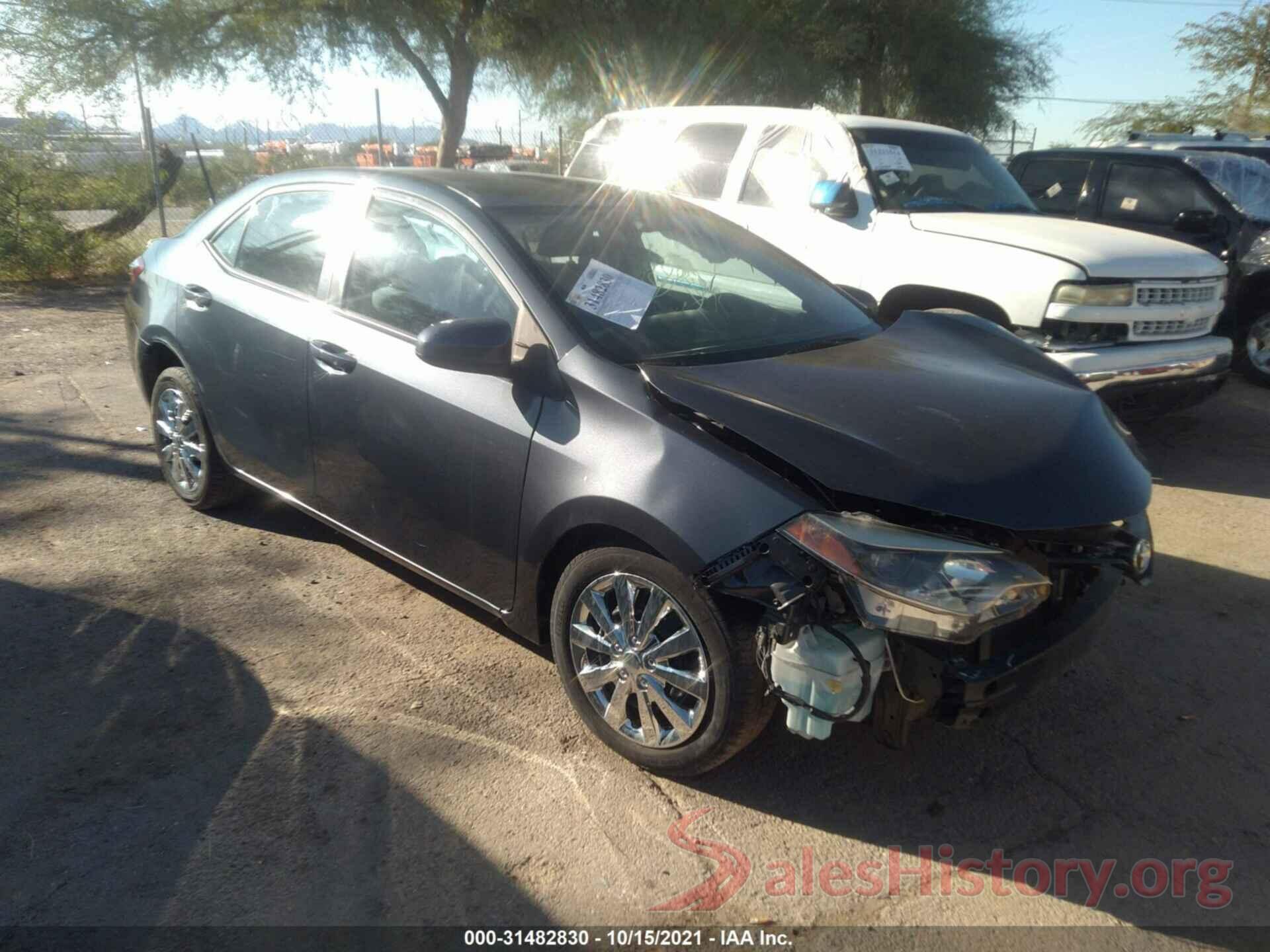 5YFBURHE1GP396134 2016 TOYOTA COROLLA