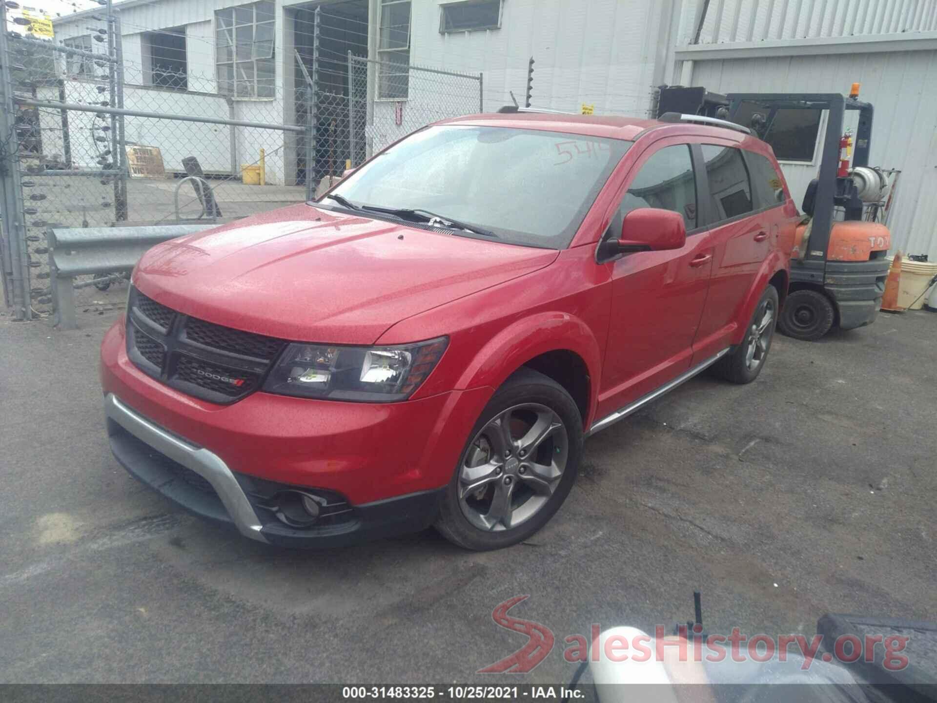 3C4PDCGB7HT545414 2017 DODGE JOURNEY