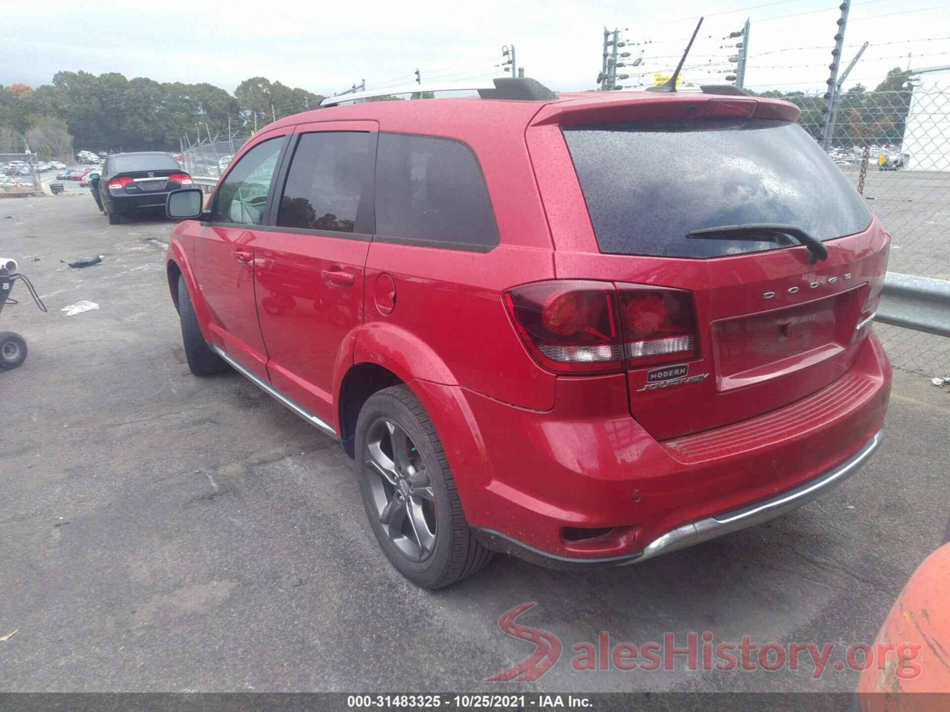 3C4PDCGB7HT545414 2017 DODGE JOURNEY