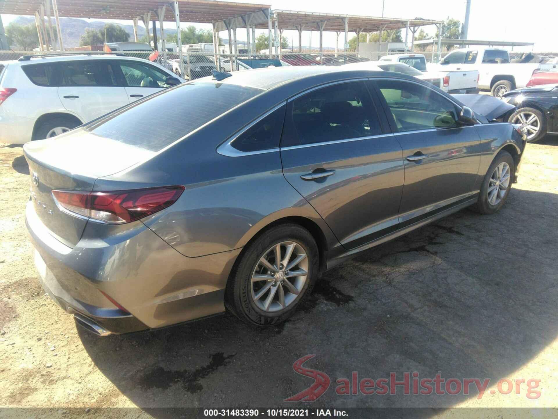 5NPE24AF7KH800746 2019 HYUNDAI SONATA