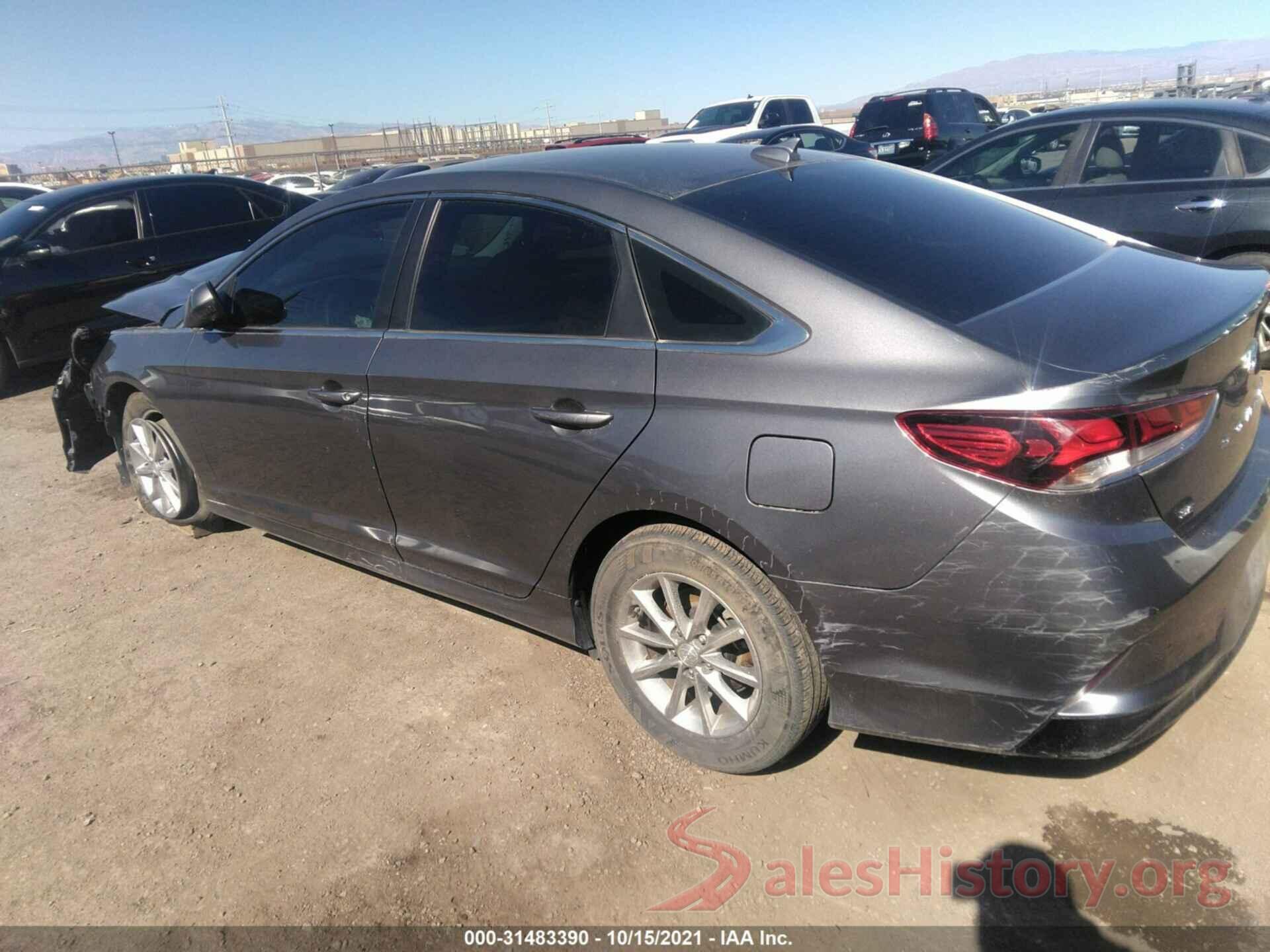 5NPE24AF7KH800746 2019 HYUNDAI SONATA