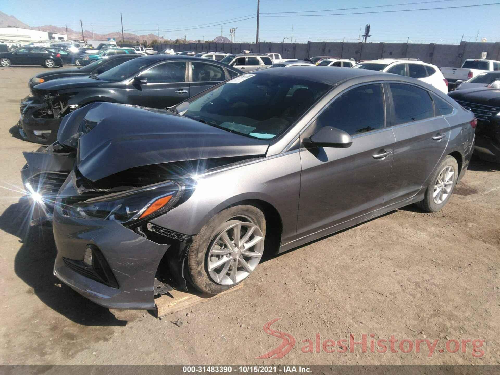 5NPE24AF7KH800746 2019 HYUNDAI SONATA