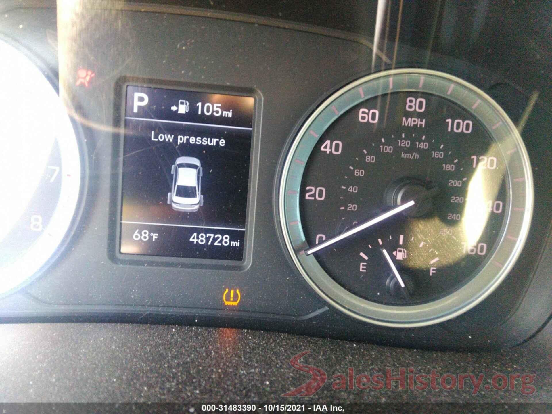 5NPE24AF7KH800746 2019 HYUNDAI SONATA