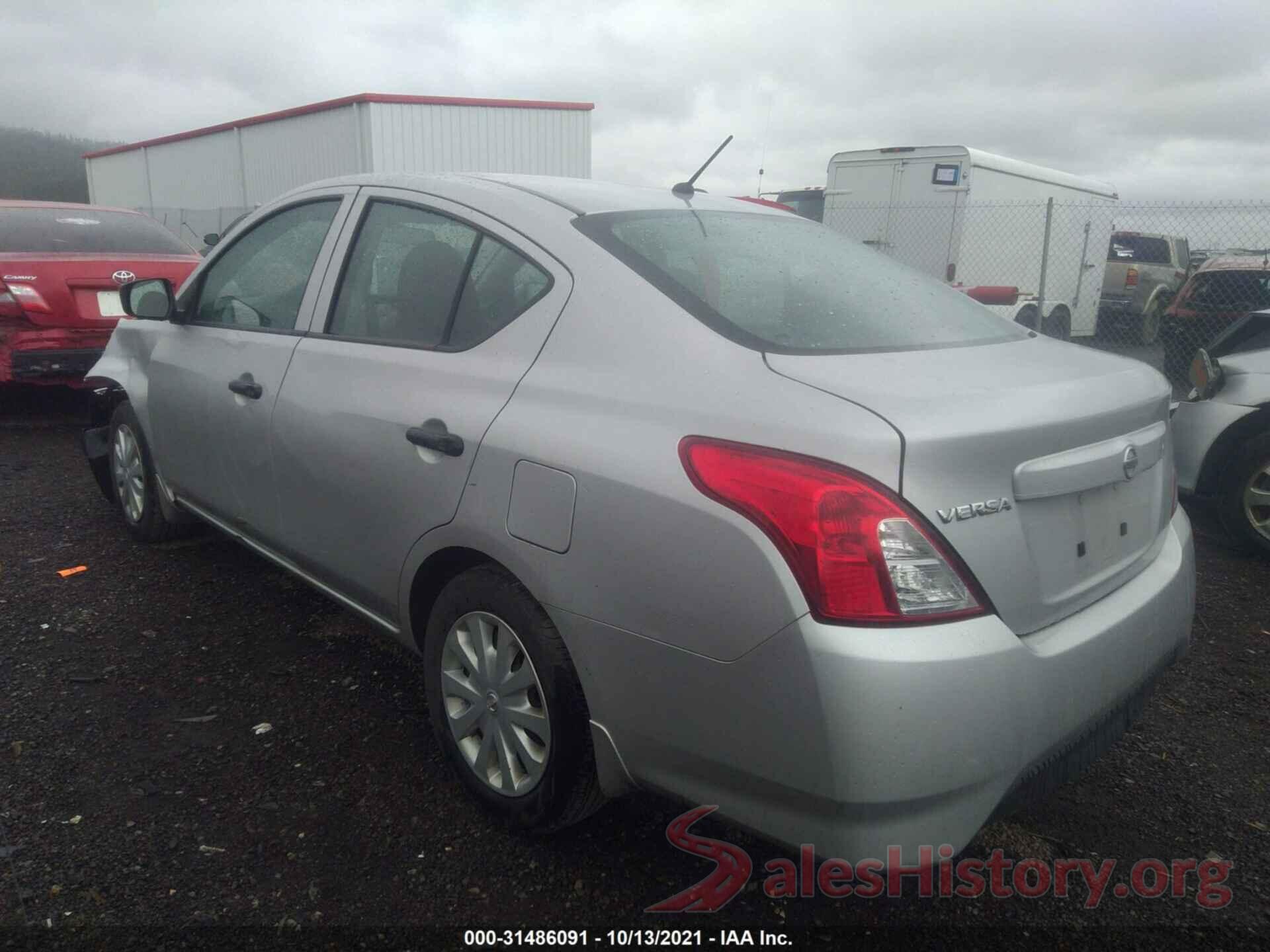 3N1CN7AP4GL841709 2016 NISSAN VERSA