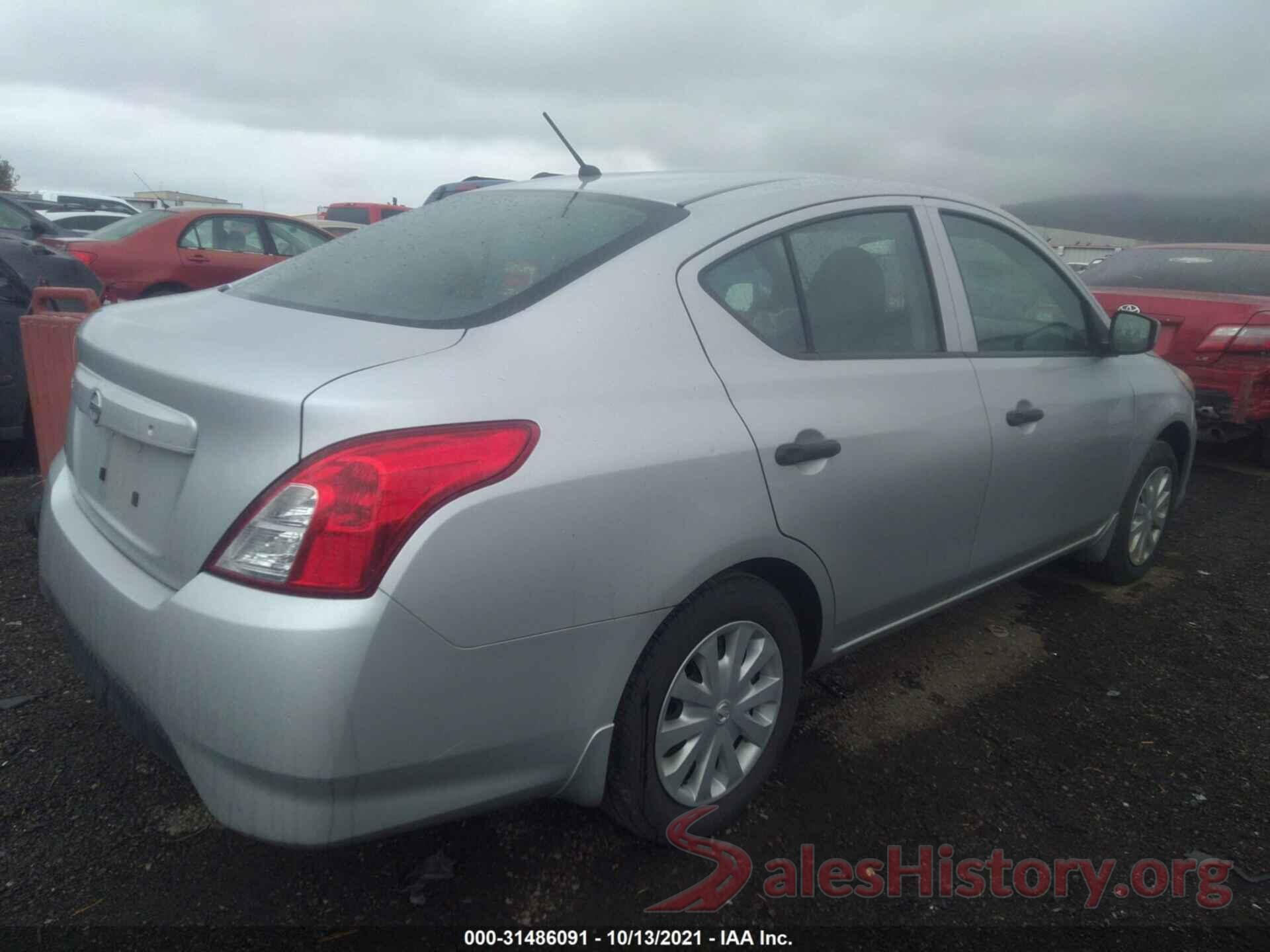 3N1CN7AP4GL841709 2016 NISSAN VERSA