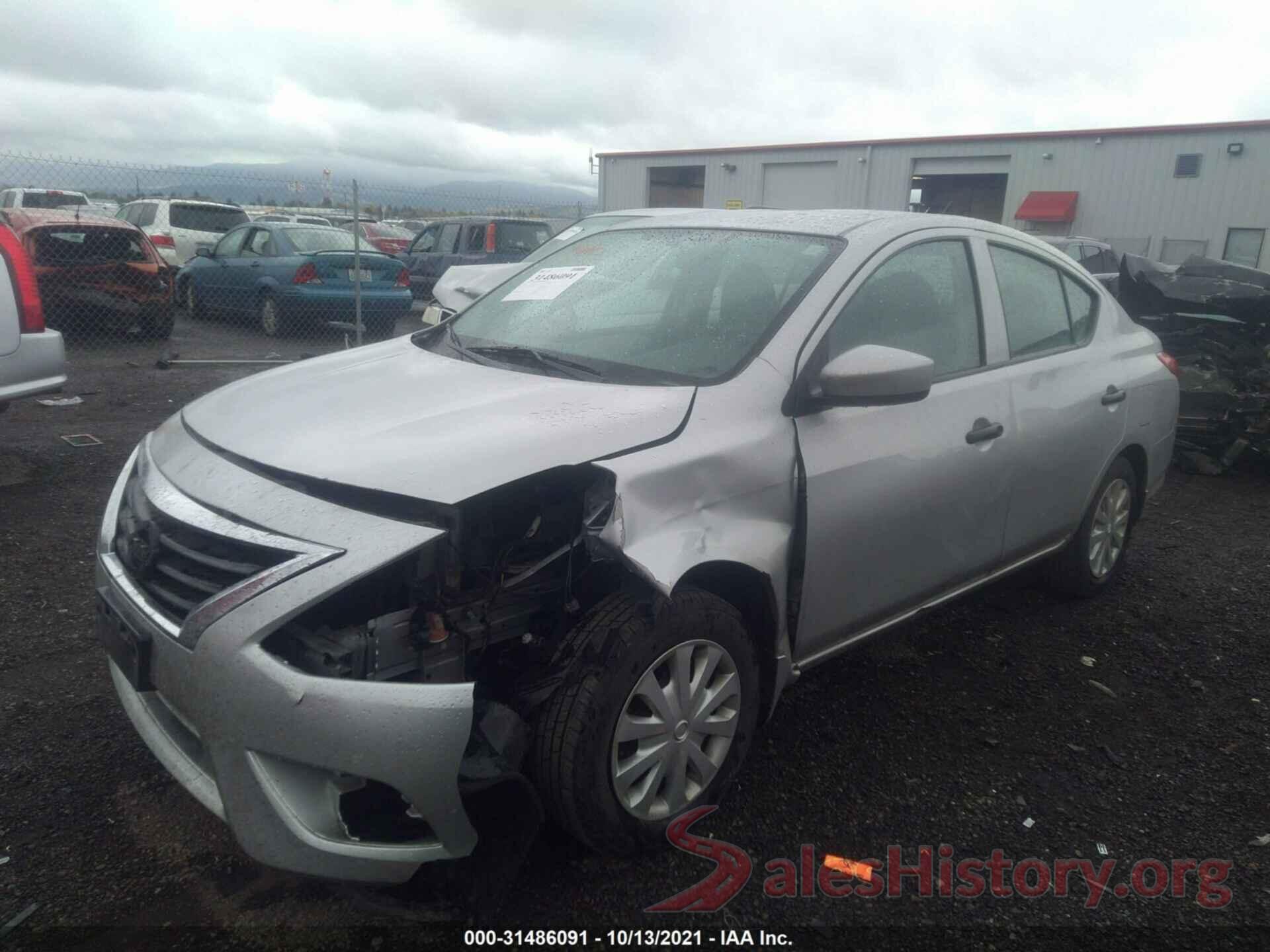 3N1CN7AP4GL841709 2016 NISSAN VERSA