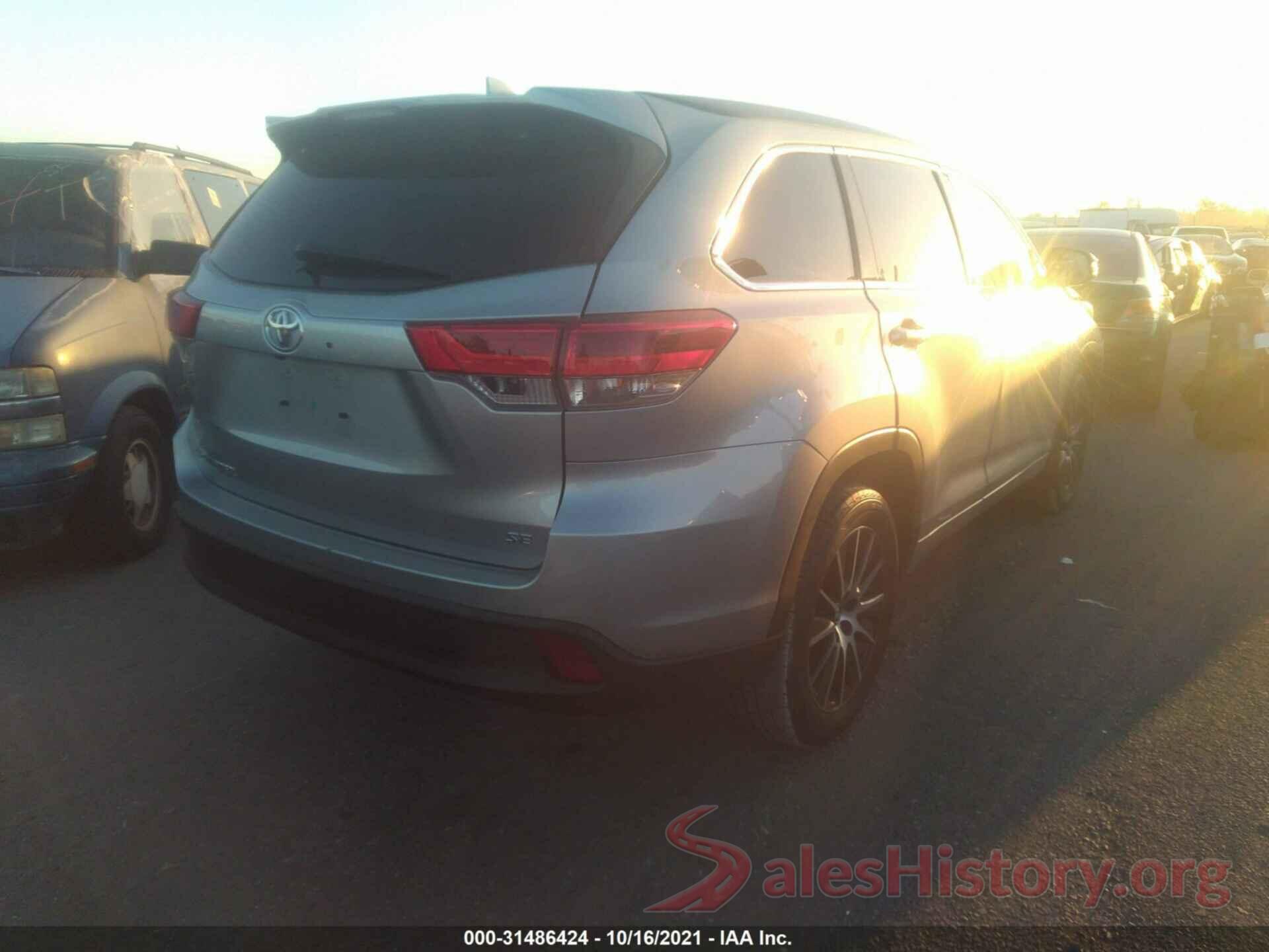 5TDKZRFH1JS528371 2018 TOYOTA HIGHLANDER