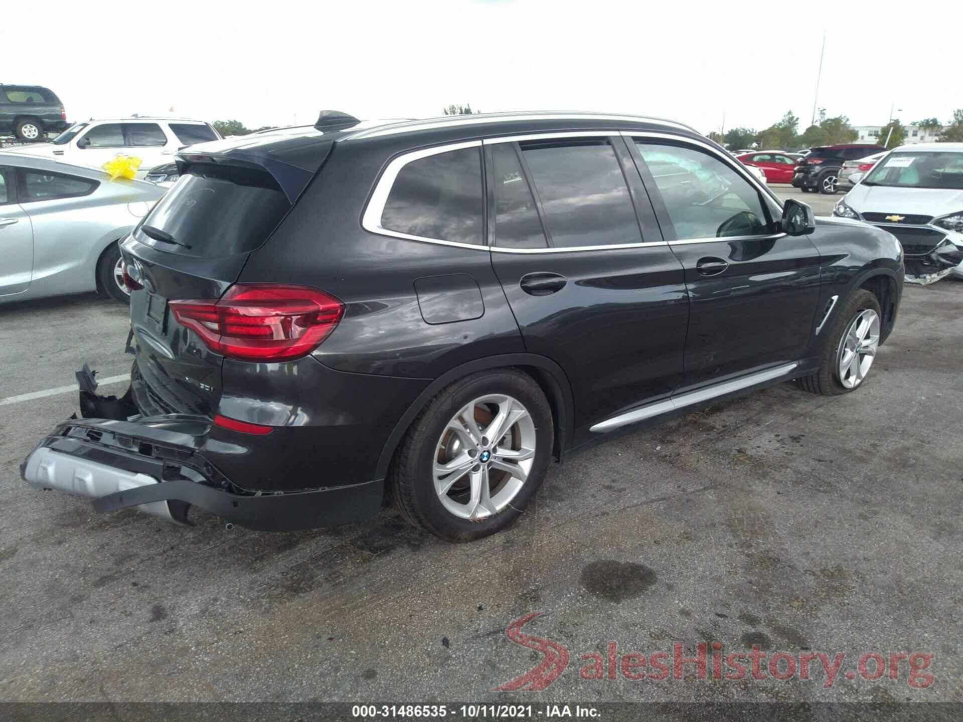 5UXTY5C03LLT36970 2020 BMW X3