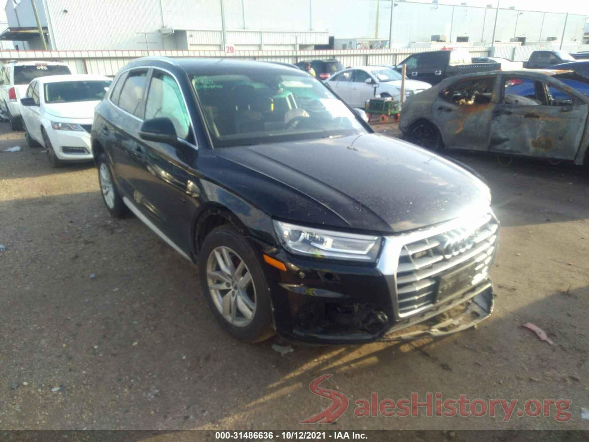 WA1ANAFY5L2061887 2020 AUDI Q5