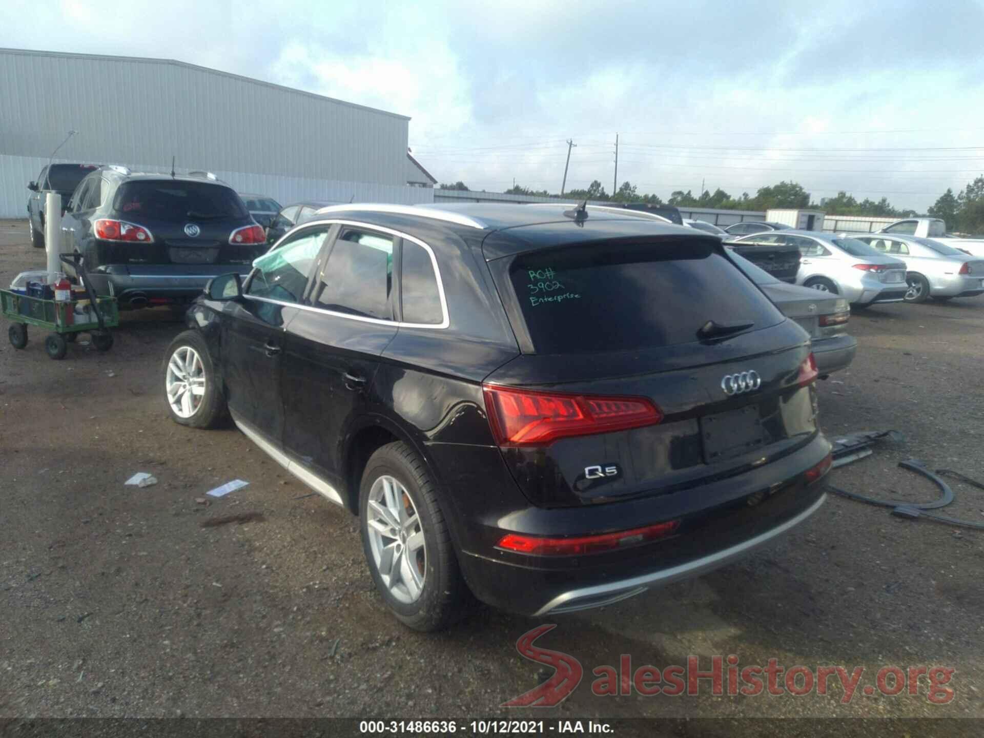 WA1ANAFY5L2061887 2020 AUDI Q5