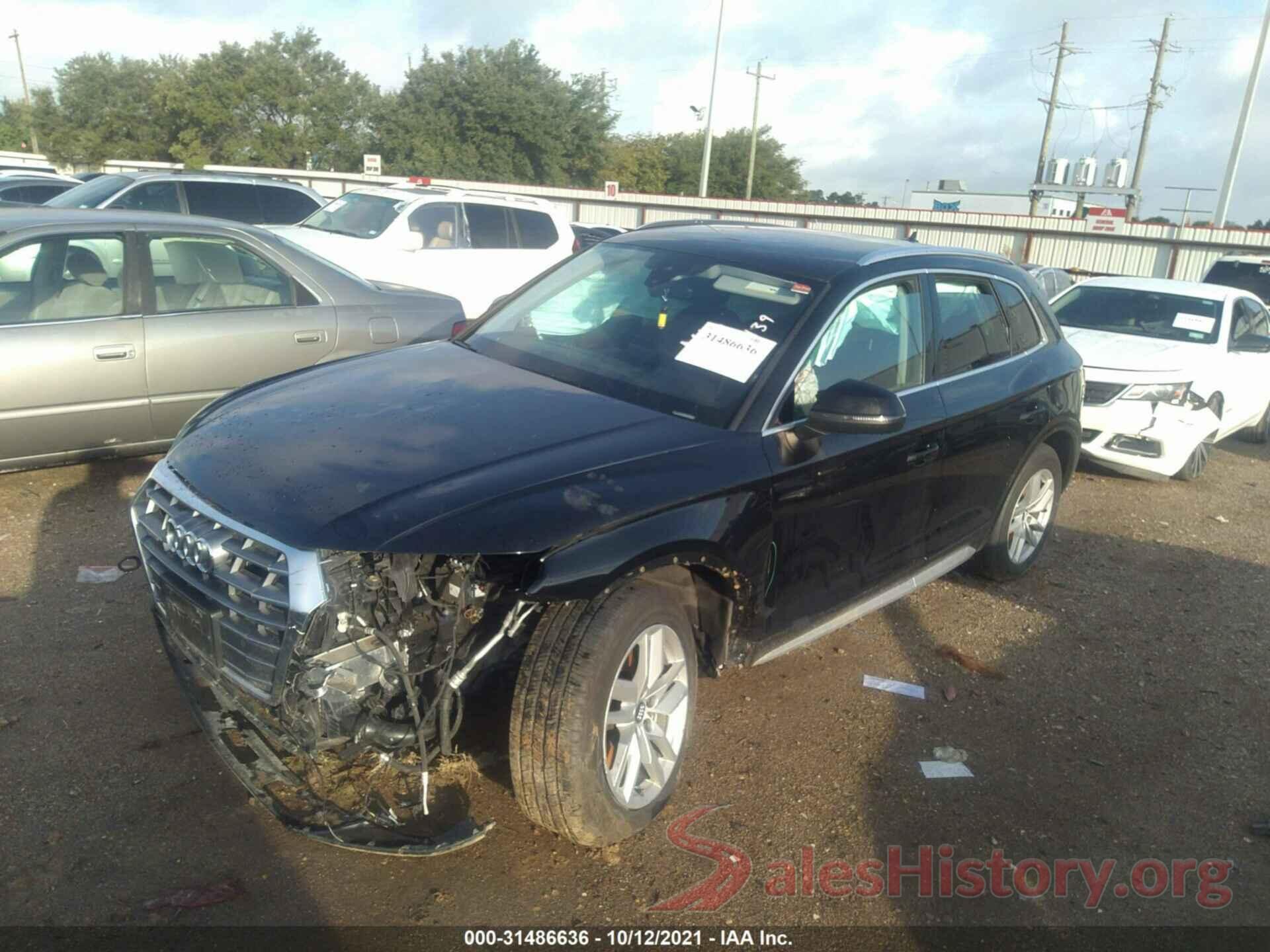 WA1ANAFY5L2061887 2020 AUDI Q5