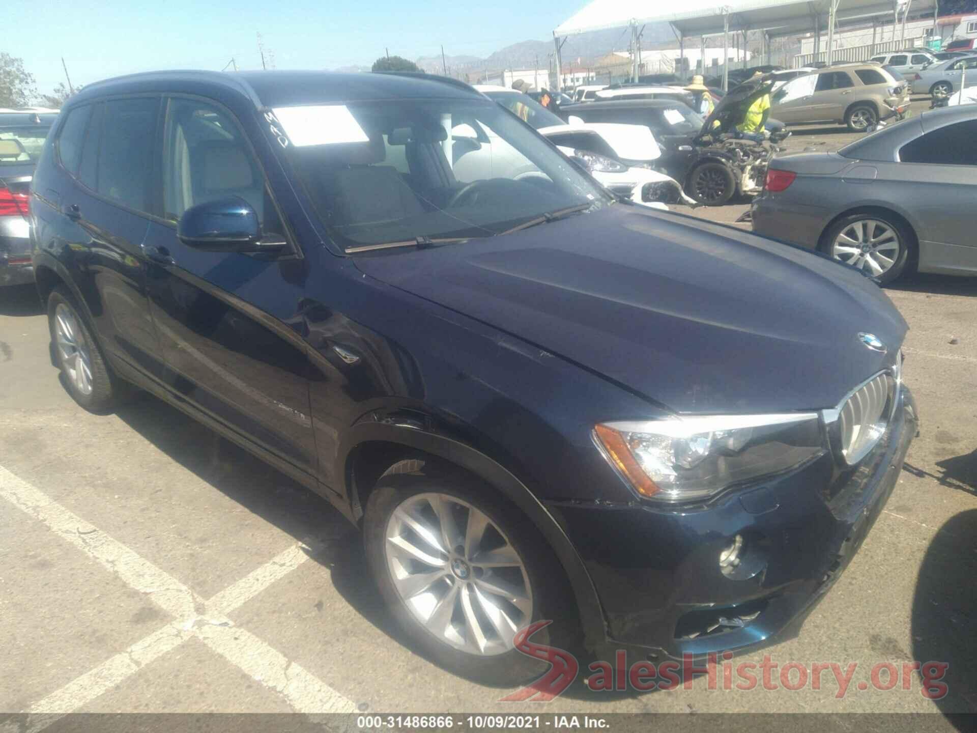 5UXWZ7C51H0V85018 2017 BMW X3