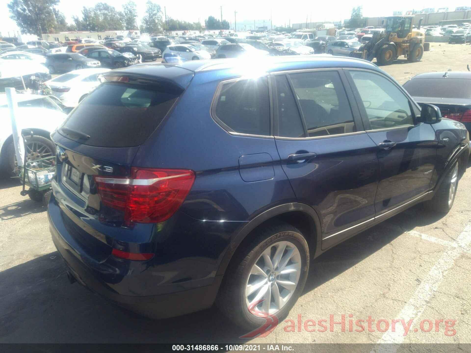 5UXWZ7C51H0V85018 2017 BMW X3