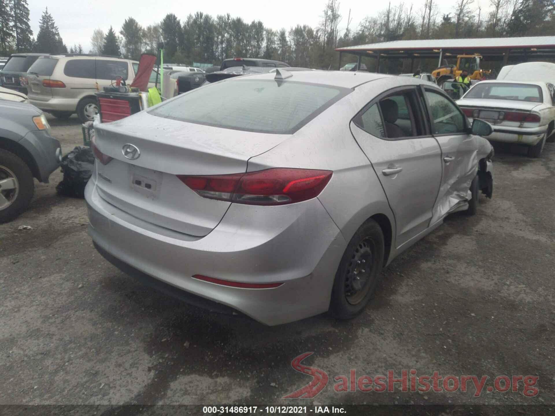 5NPD84LF0JH294537 2018 HYUNDAI ELANTRA