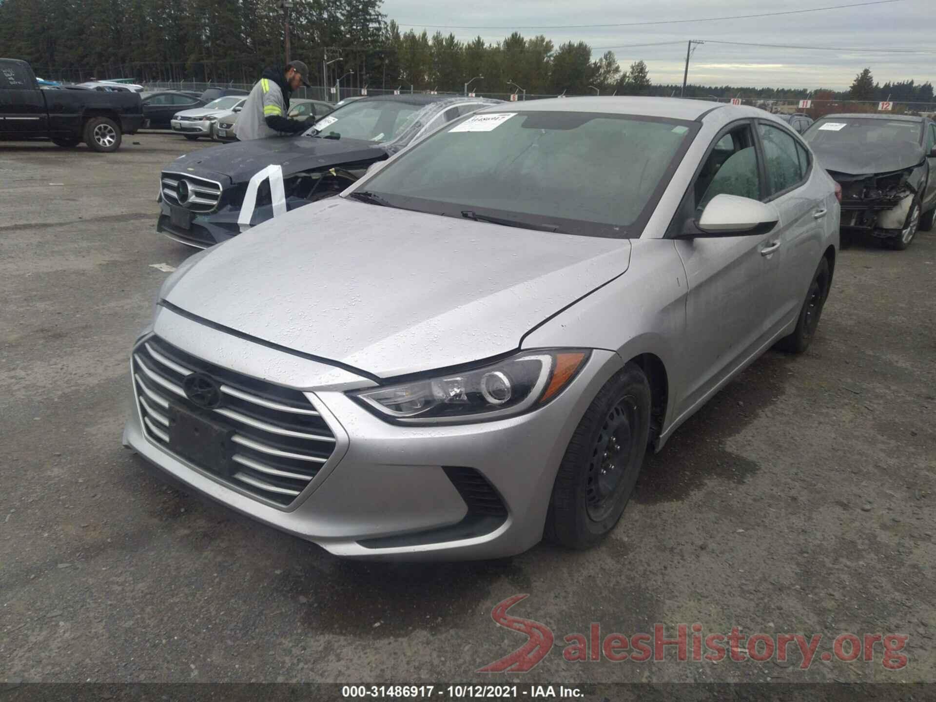 5NPD84LF0JH294537 2018 HYUNDAI ELANTRA