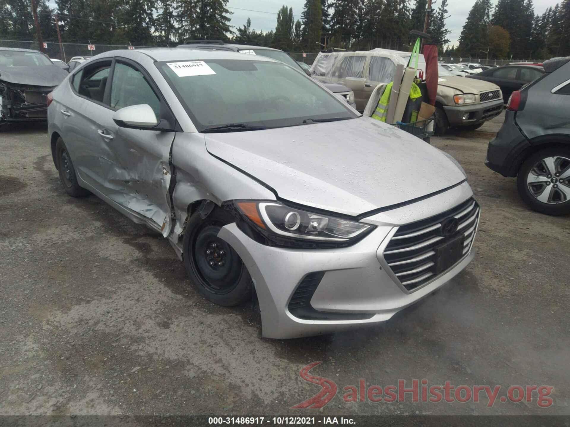 5NPD84LF0JH294537 2018 HYUNDAI ELANTRA