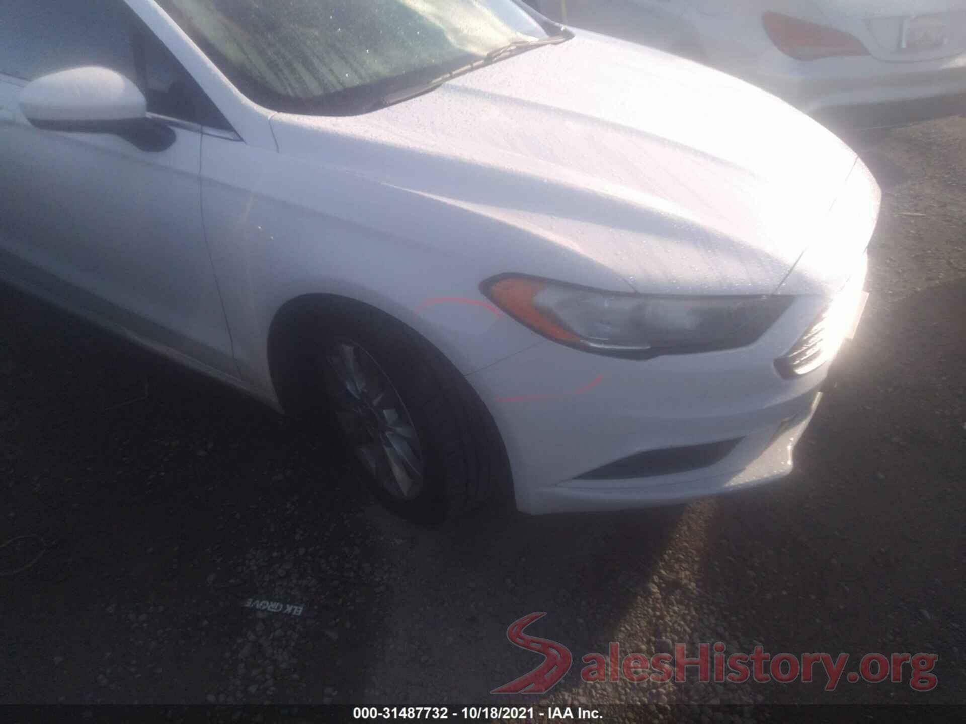 3FA6P0HD1HR255660 2017 FORD FUSION