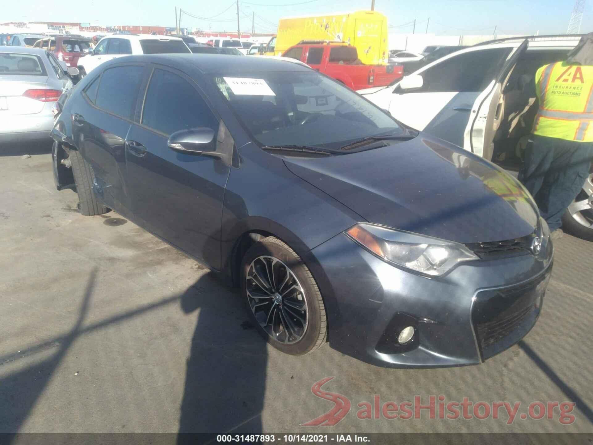 5YFBURHE3GP433359 2016 TOYOTA COROLLA