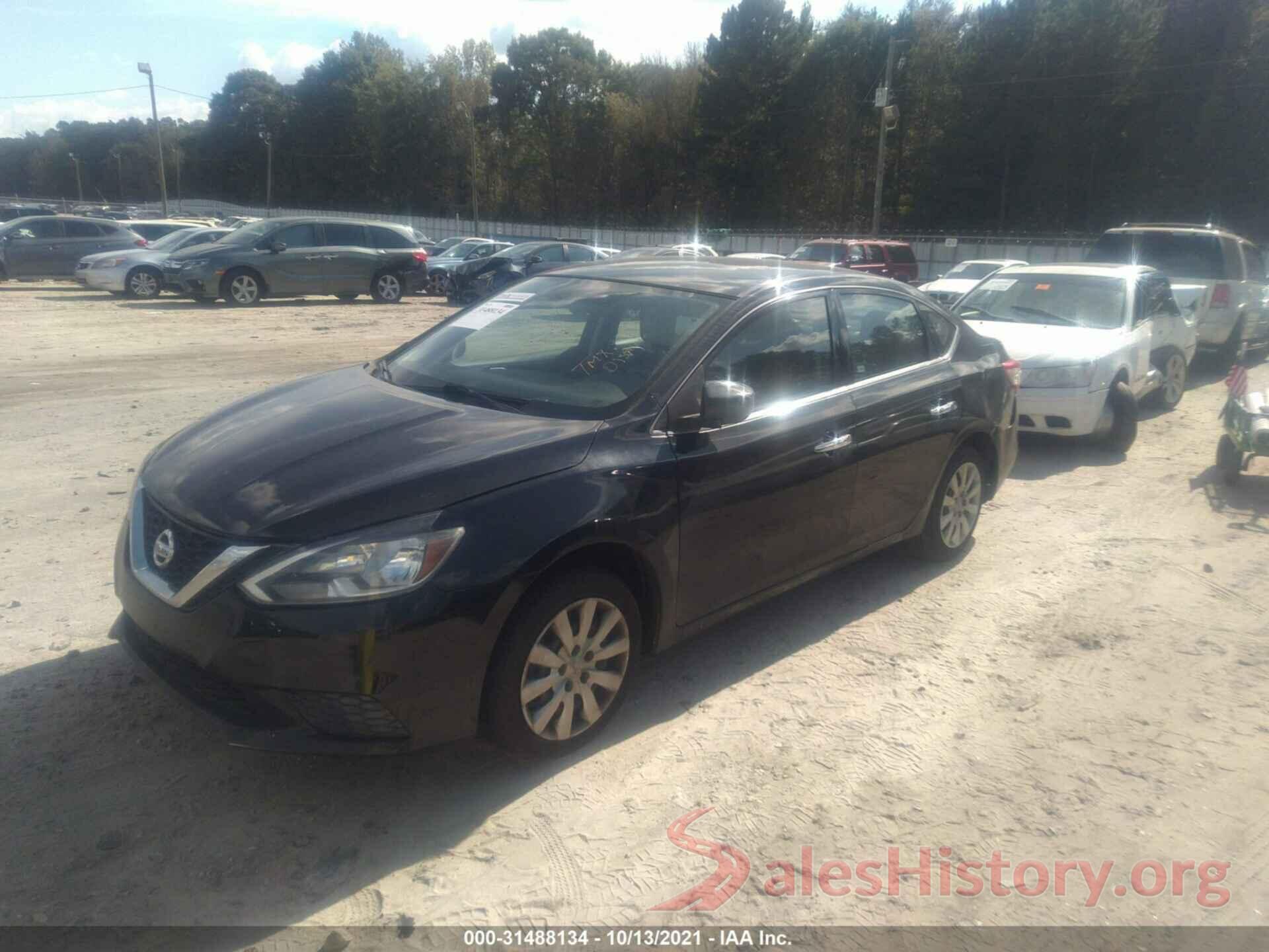 3N1AB7AP1GL667775 2016 NISSAN SENTRA