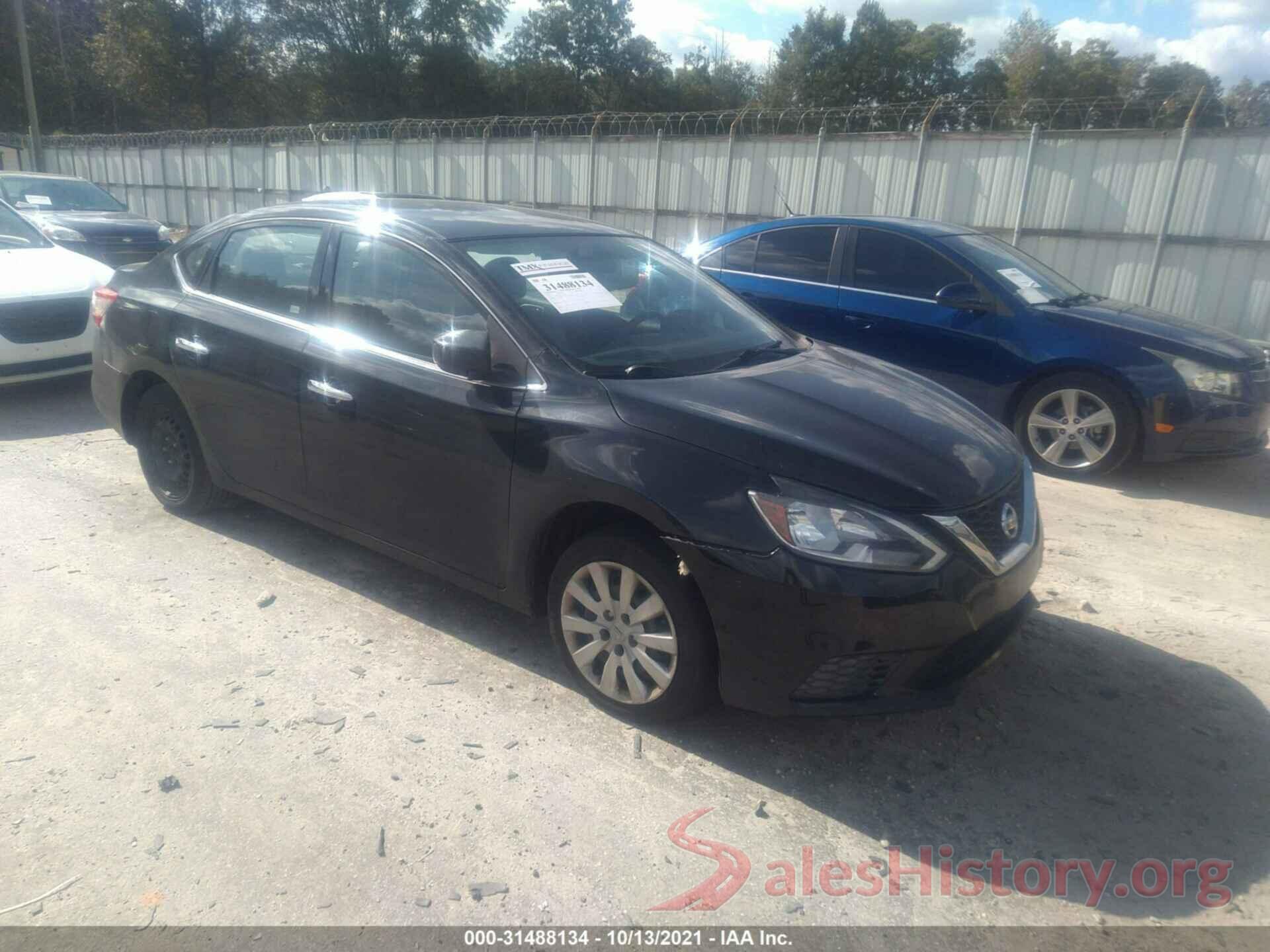 3N1AB7AP1GL667775 2016 NISSAN SENTRA