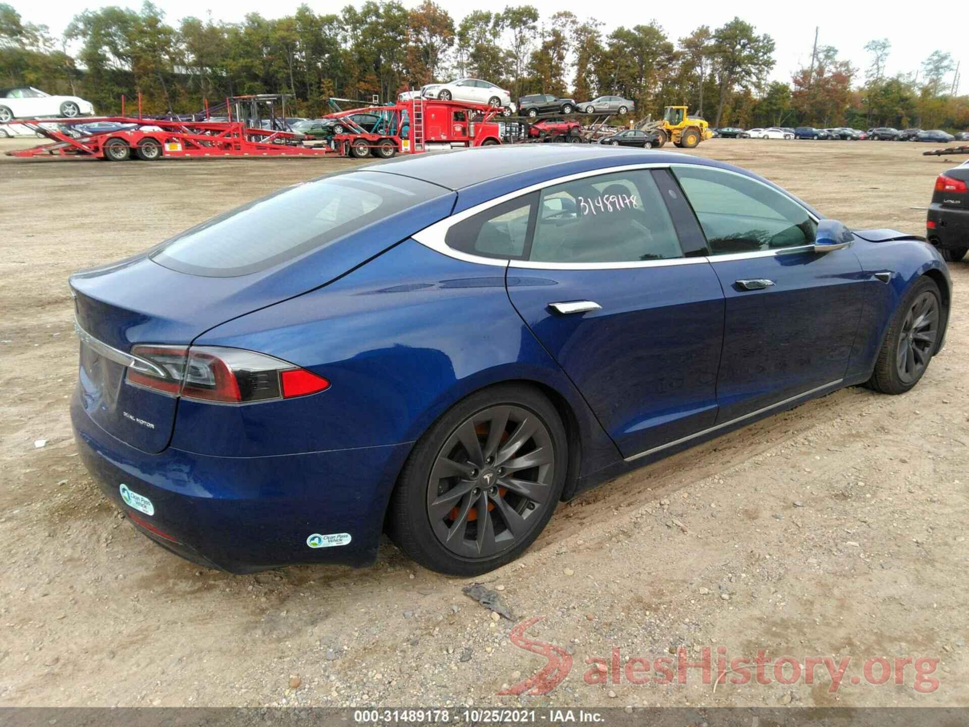 5YJSA1E29LF371055 2020 TESLA MODEL S