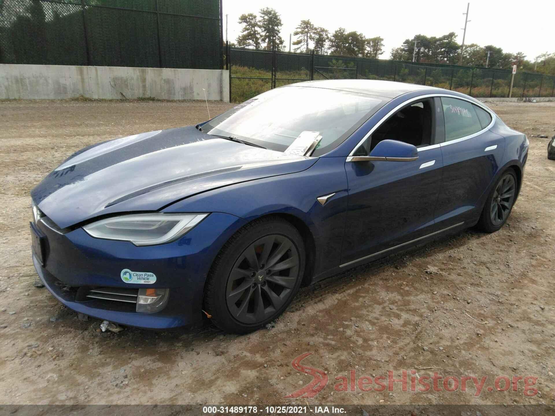 5YJSA1E29LF371055 2020 TESLA MODEL S