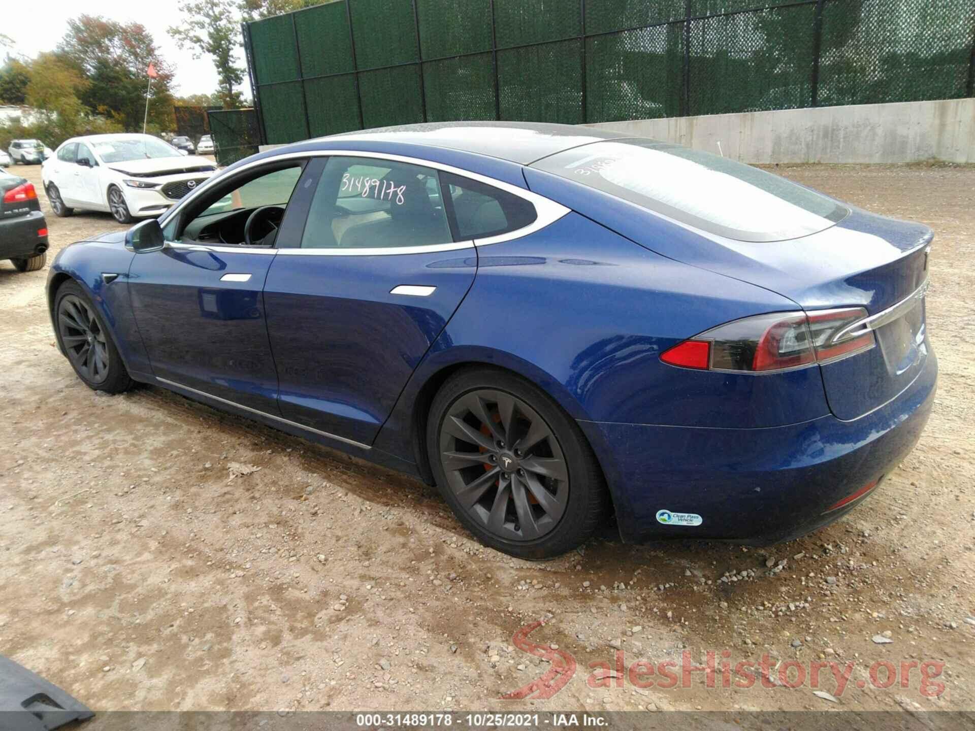 5YJSA1E29LF371055 2020 TESLA MODEL S