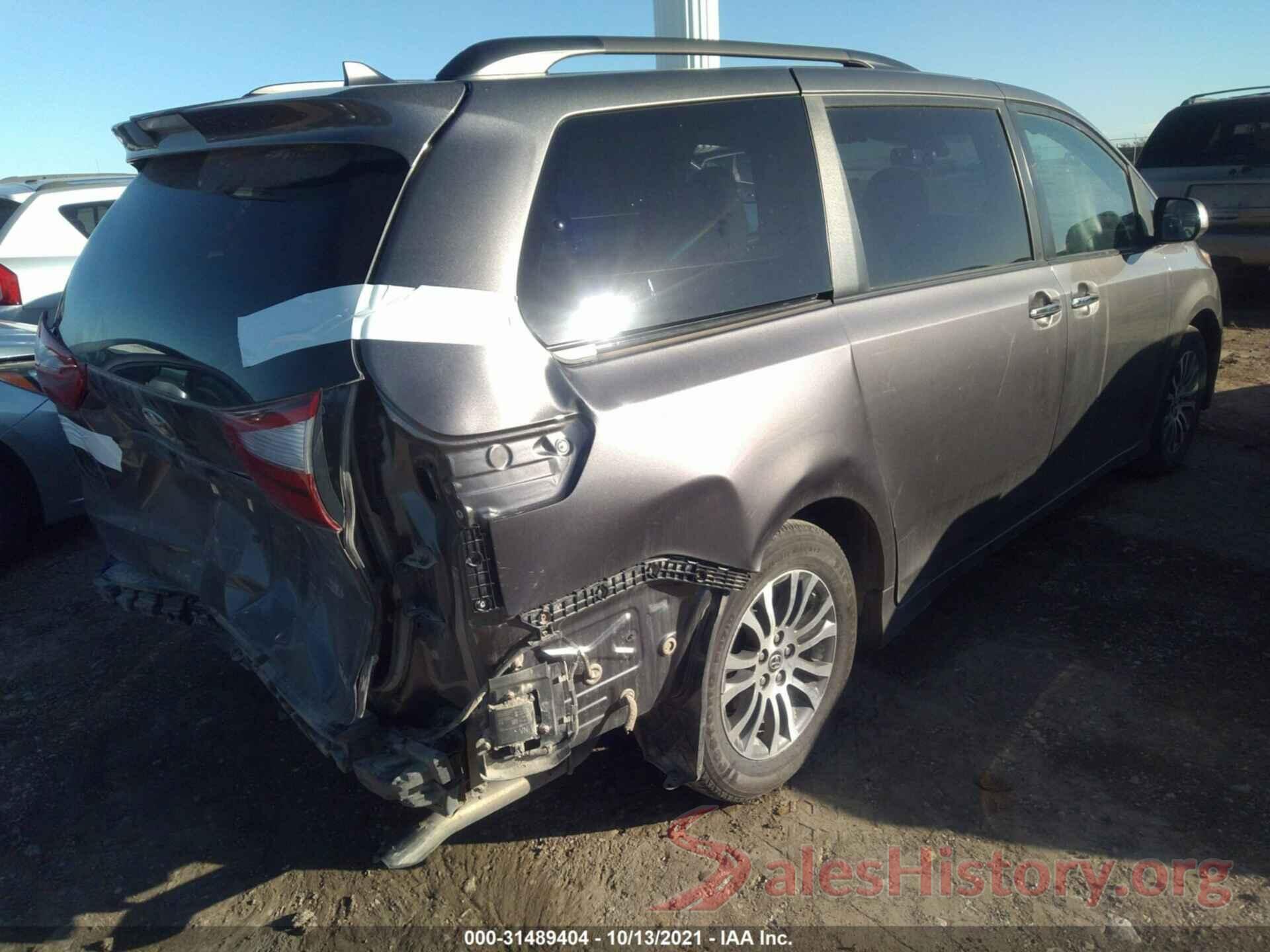 5TDYZ3DC7KS970684 2019 TOYOTA SIENNA