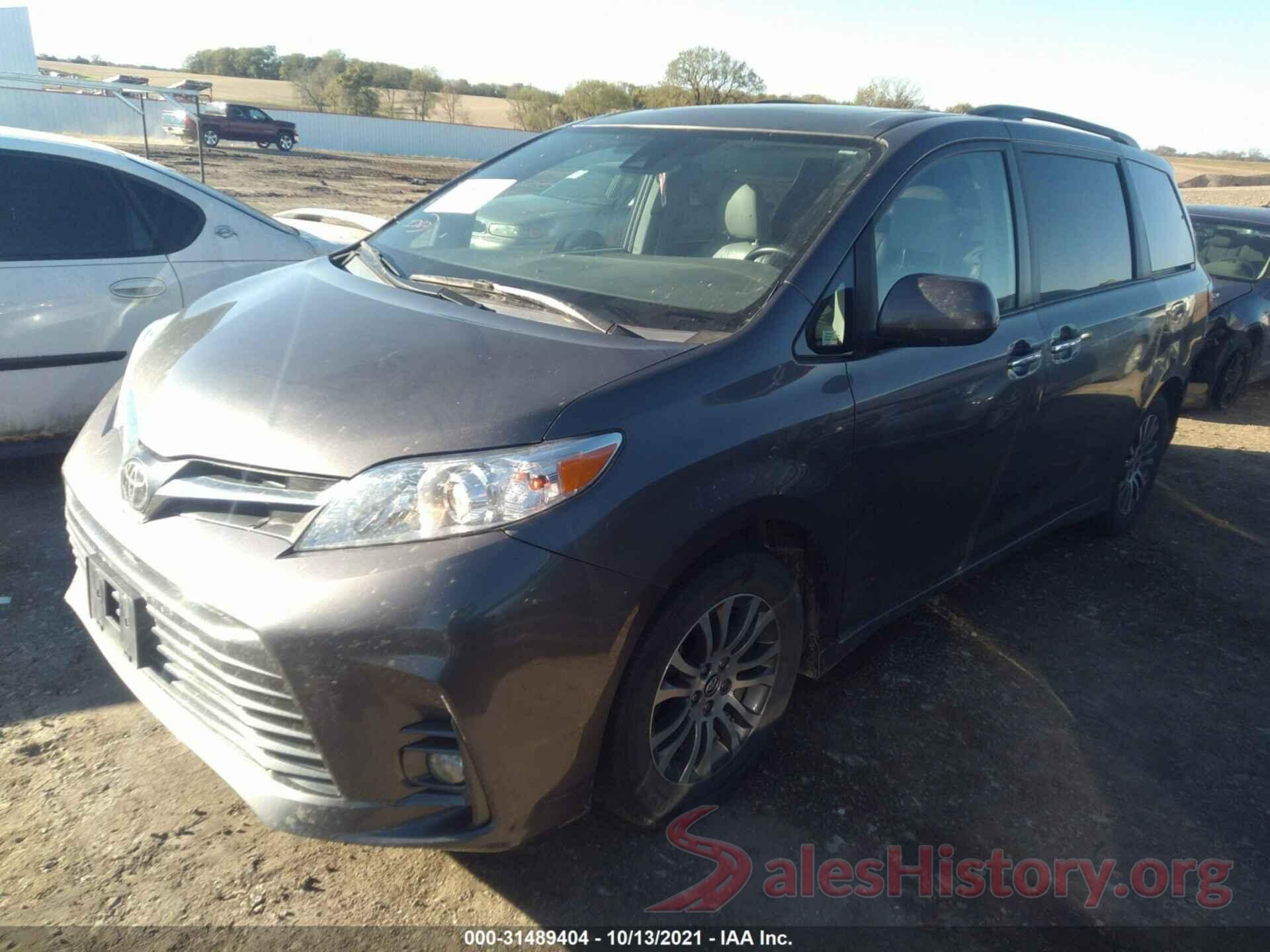 5TDYZ3DC7KS970684 2019 TOYOTA SIENNA