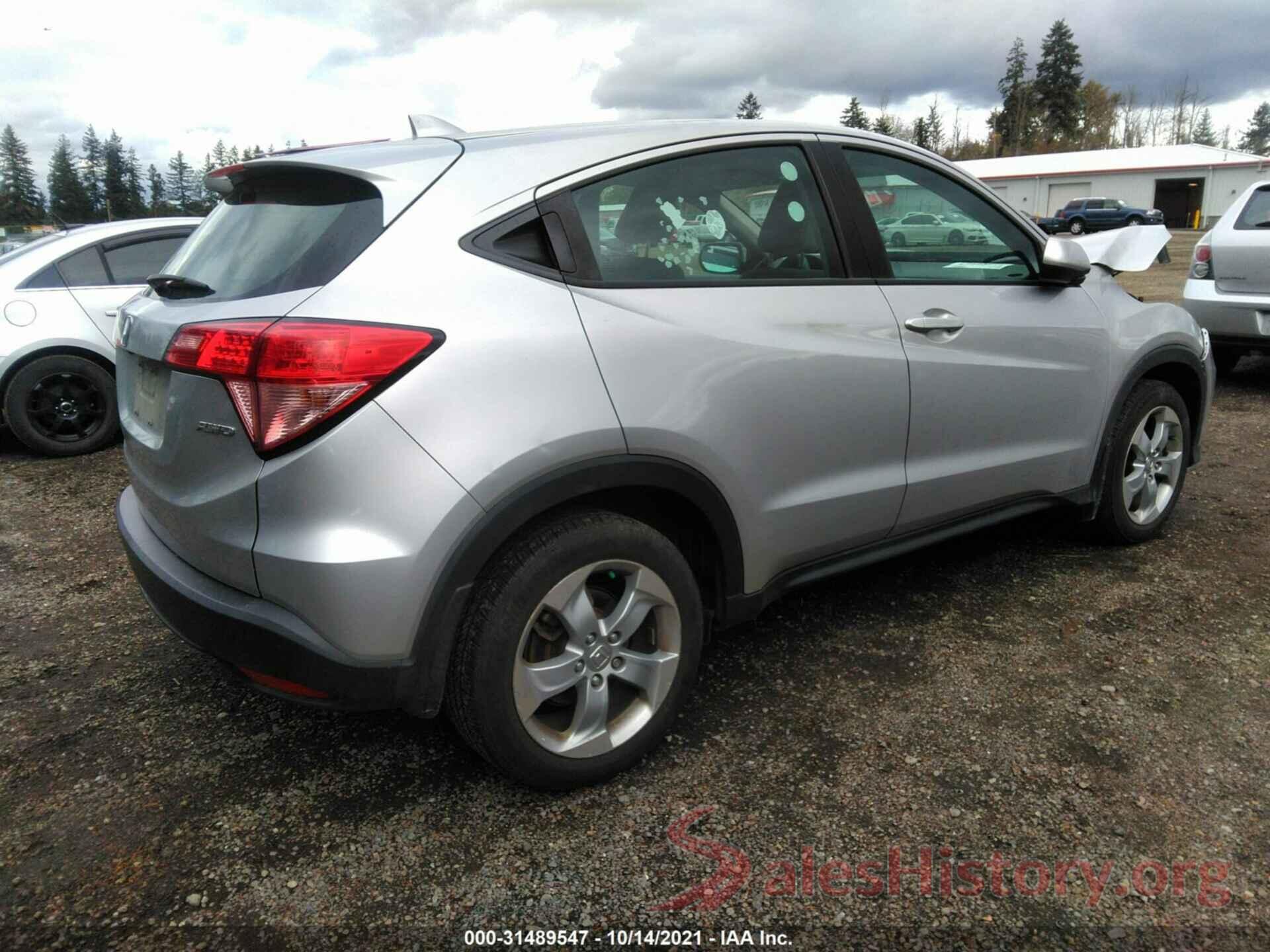 3CZRU6H3XGM717794 2016 HONDA HR-V