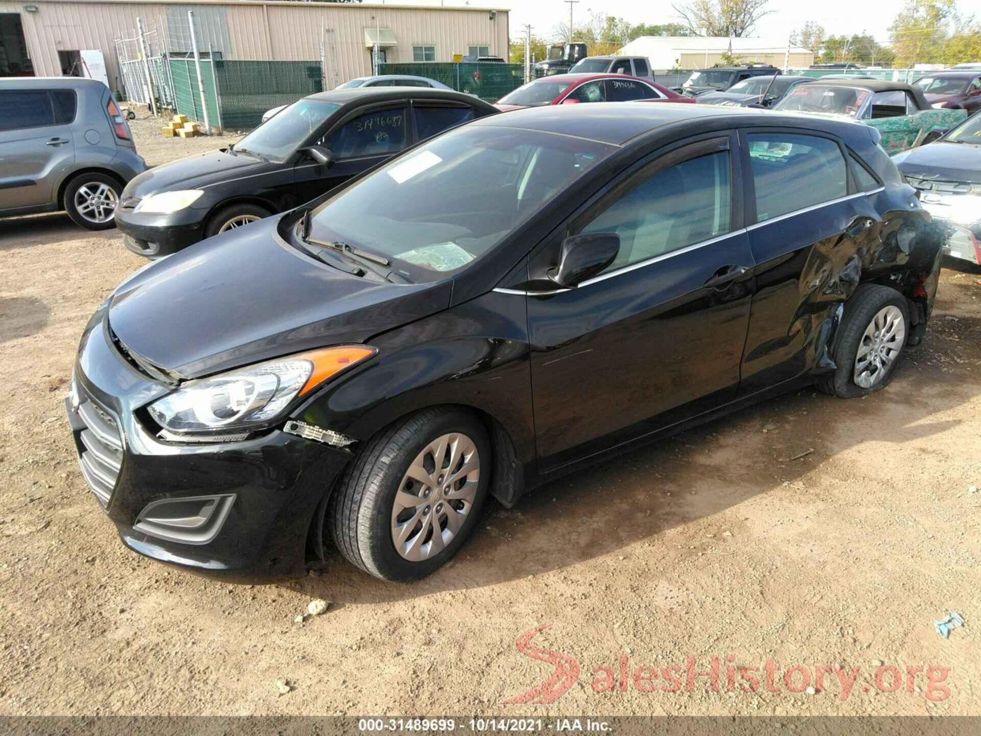 KMHD35LH6GU282893 2016 HYUNDAI ELANTRA GT