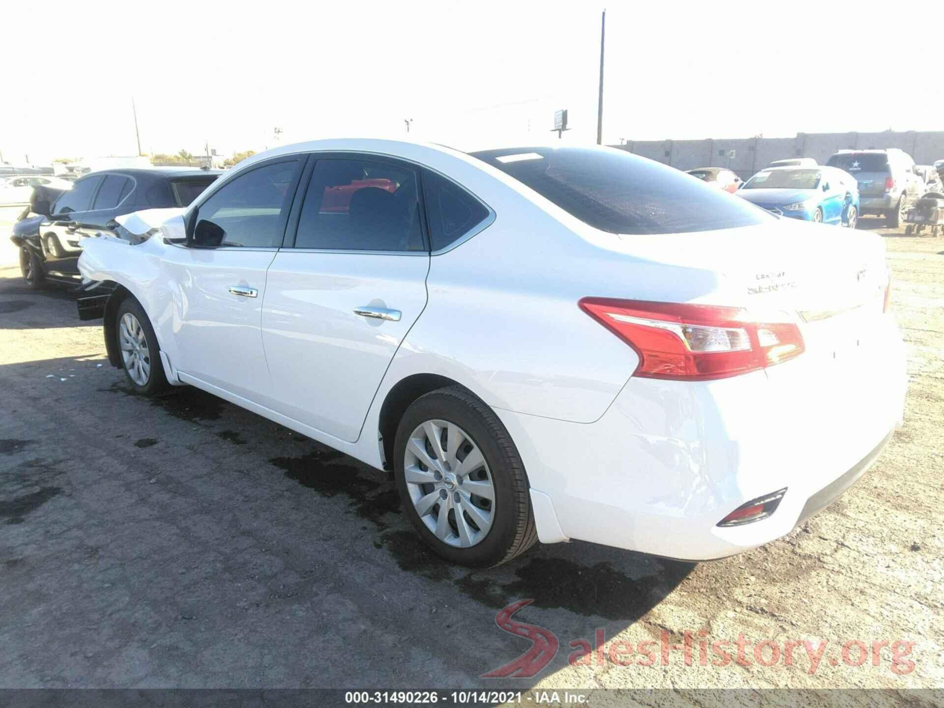 3N1AB7AP3KY317107 2019 NISSAN SENTRA