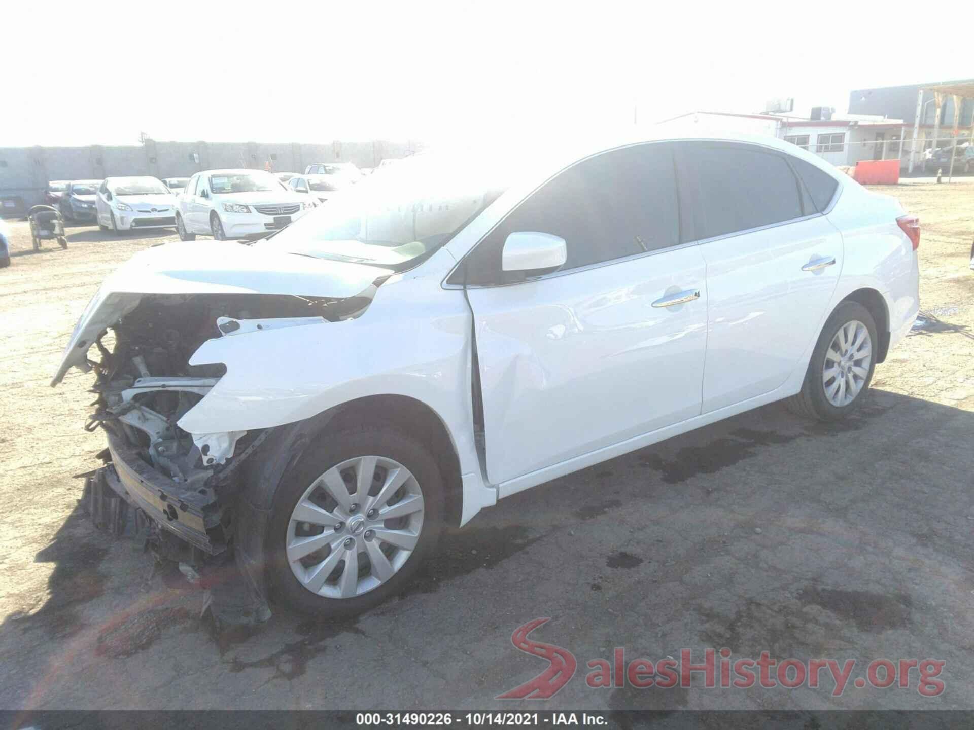 3N1AB7AP3KY317107 2019 NISSAN SENTRA