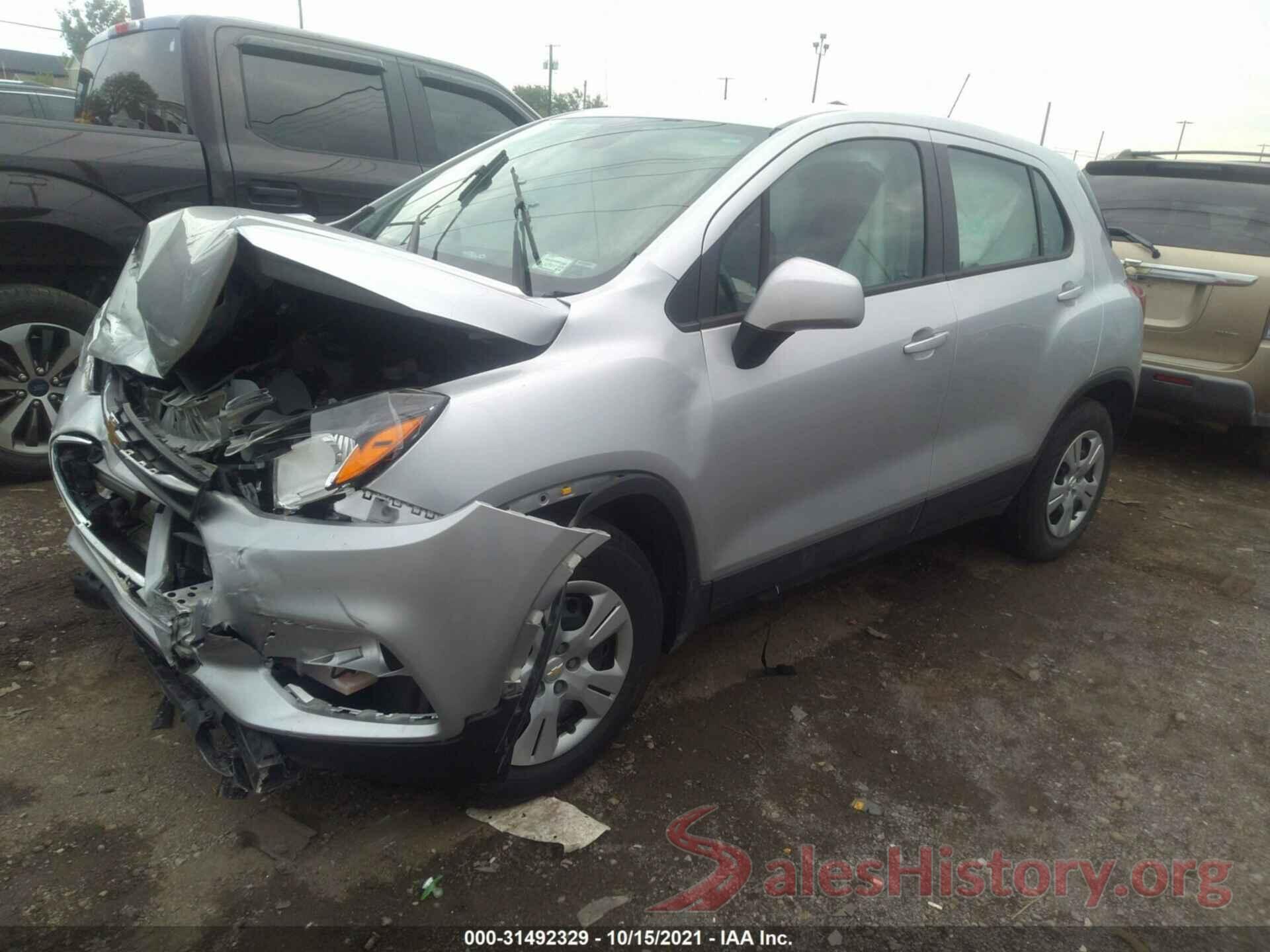 KL7CJKSB1HB130905 2017 CHEVROLET TRAX