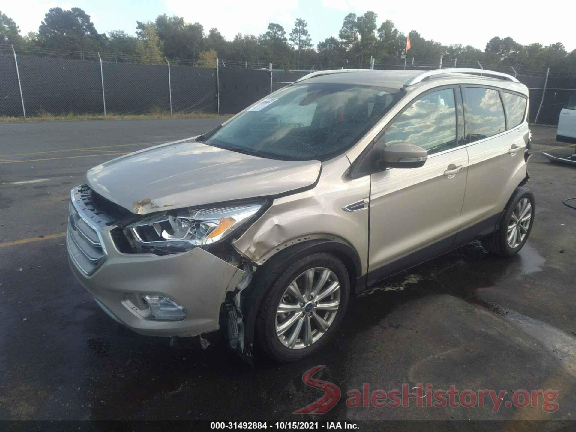 1FMCU0J92HUE85353 2017 FORD ESCAPE