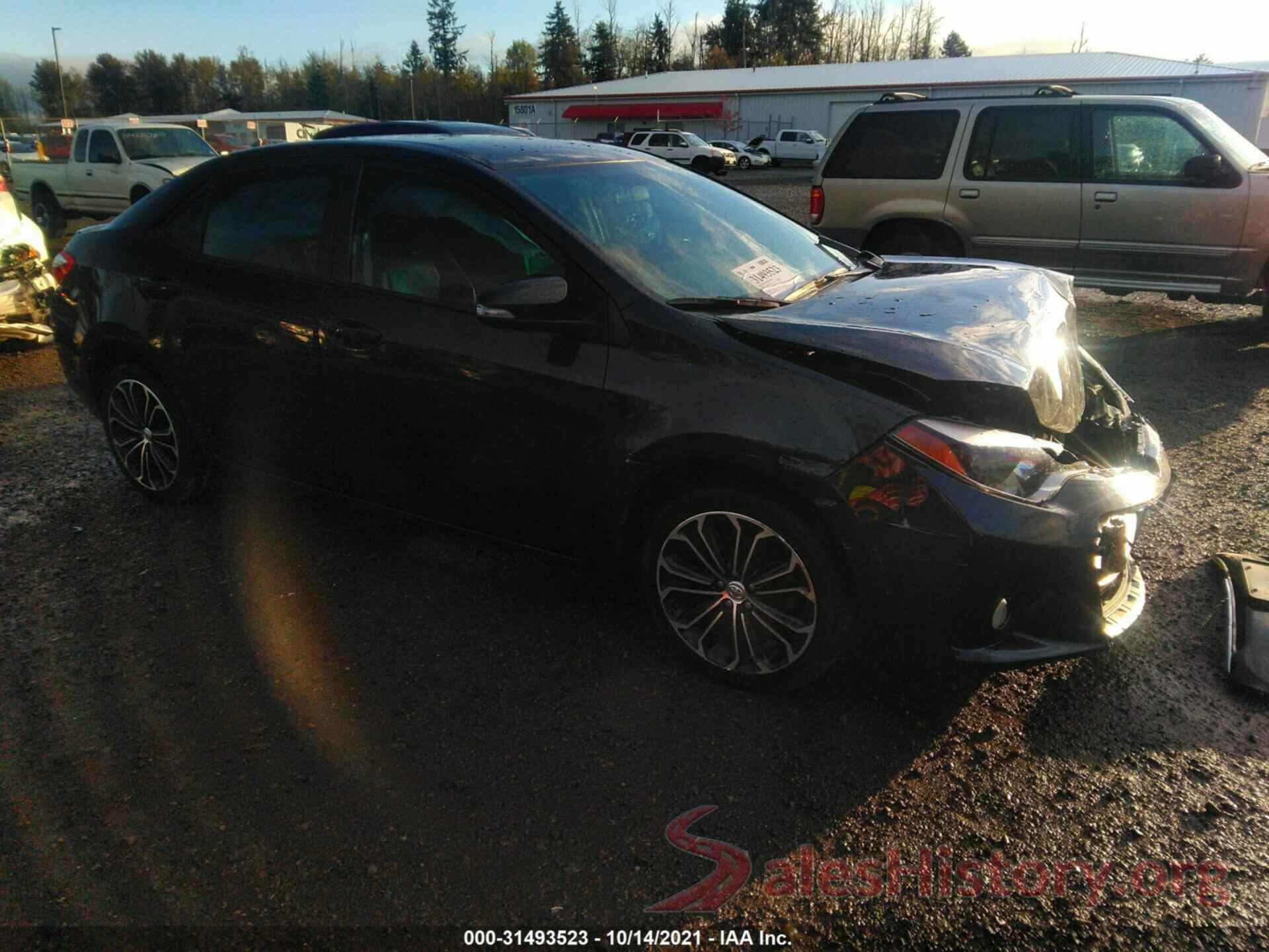 5YFBURHE6GP492681 2016 TOYOTA COROLLA