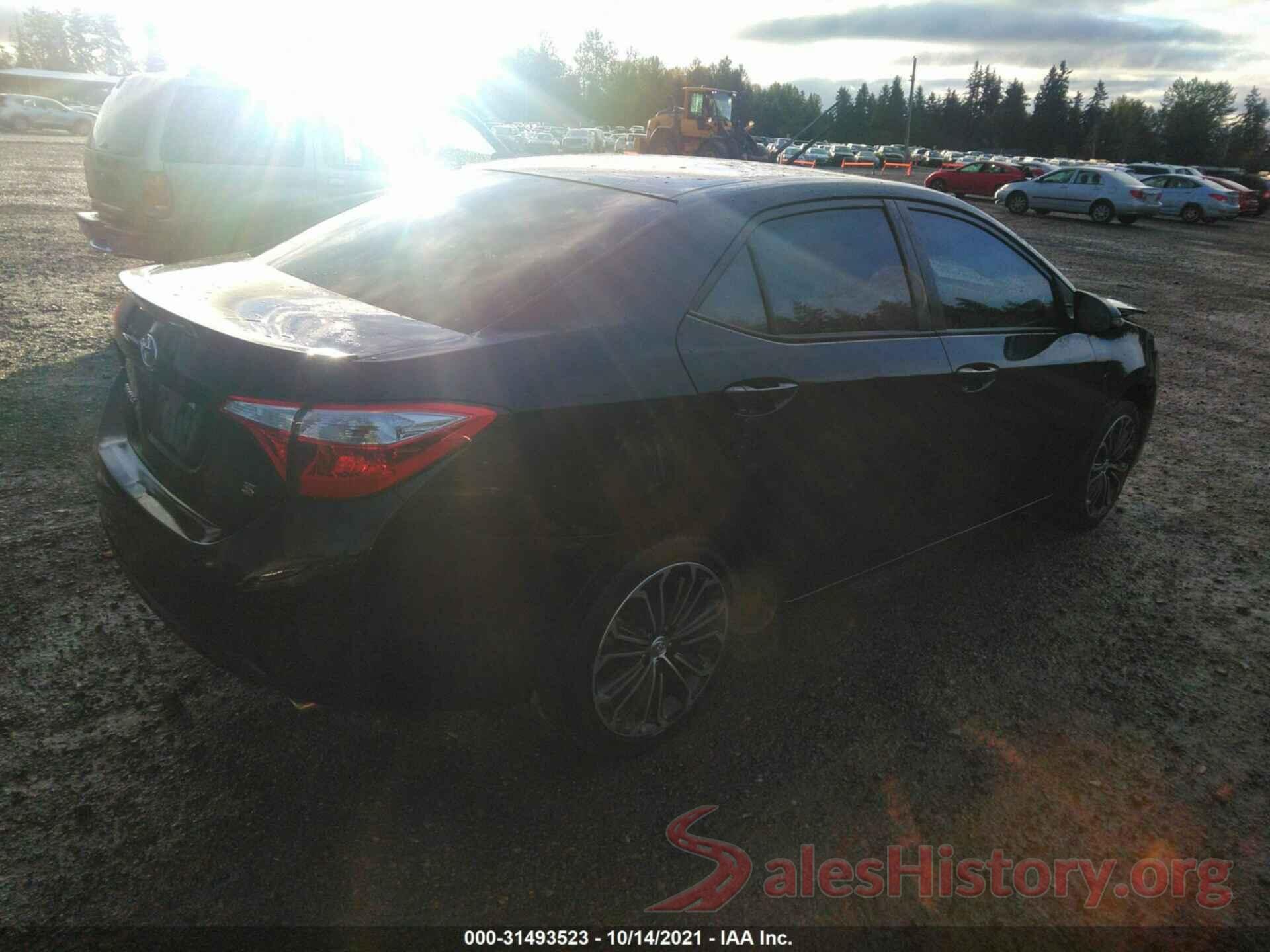 5YFBURHE6GP492681 2016 TOYOTA COROLLA