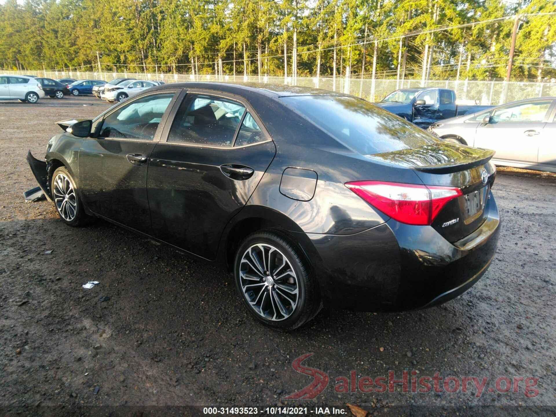 5YFBURHE6GP492681 2016 TOYOTA COROLLA