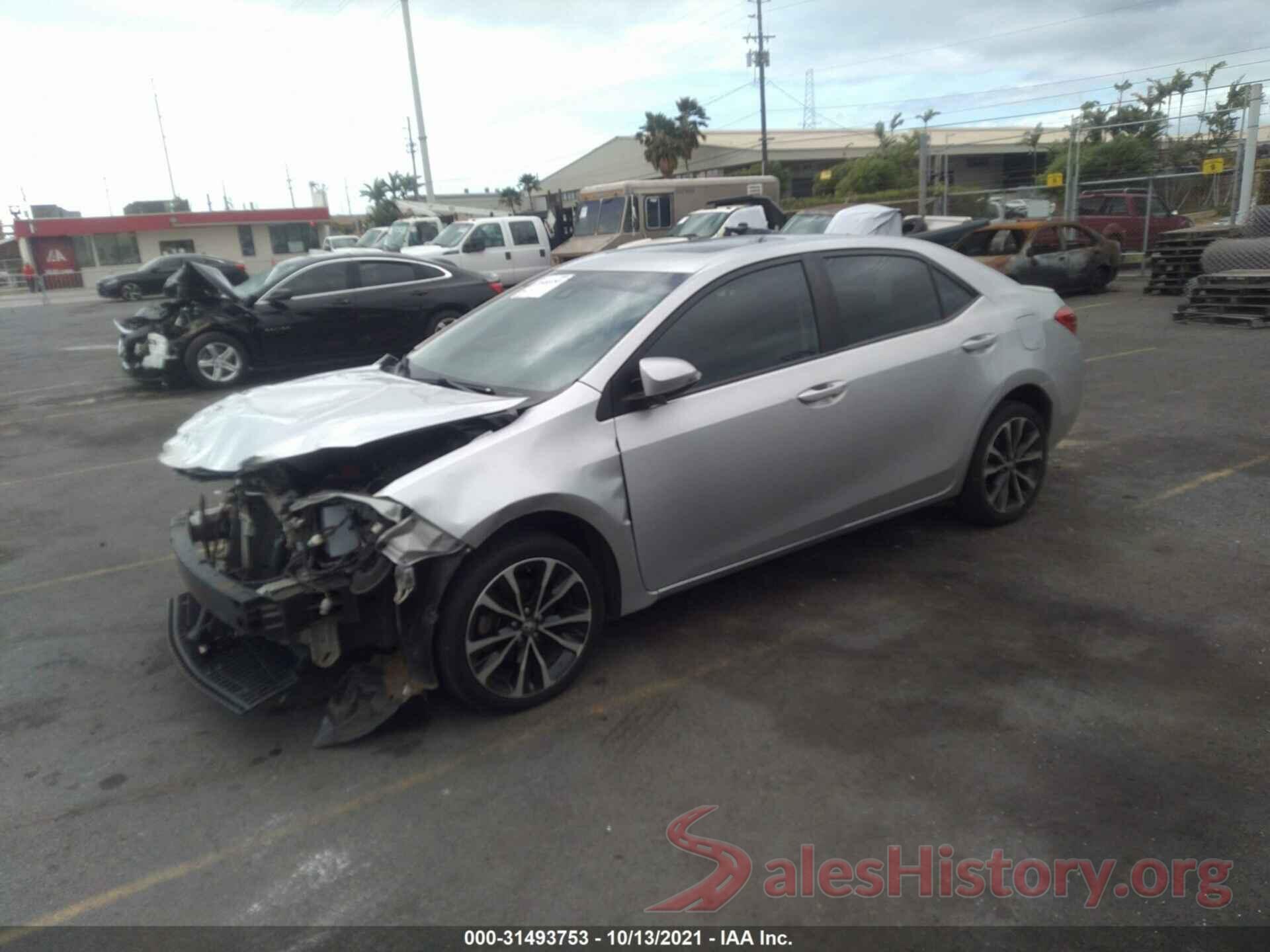 5YFBURHE0JP814741 2018 TOYOTA COROLLA