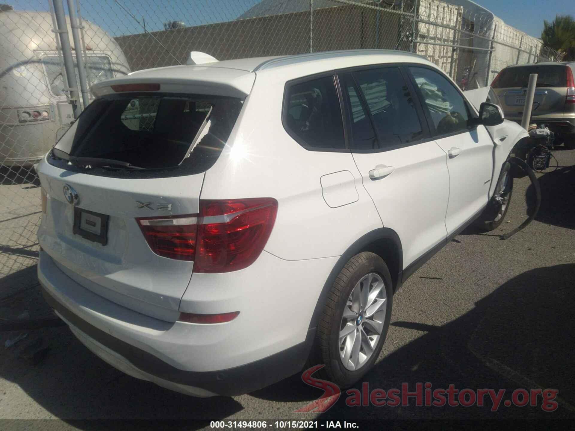 5UXWX9C51H0D98690 2017 BMW X3