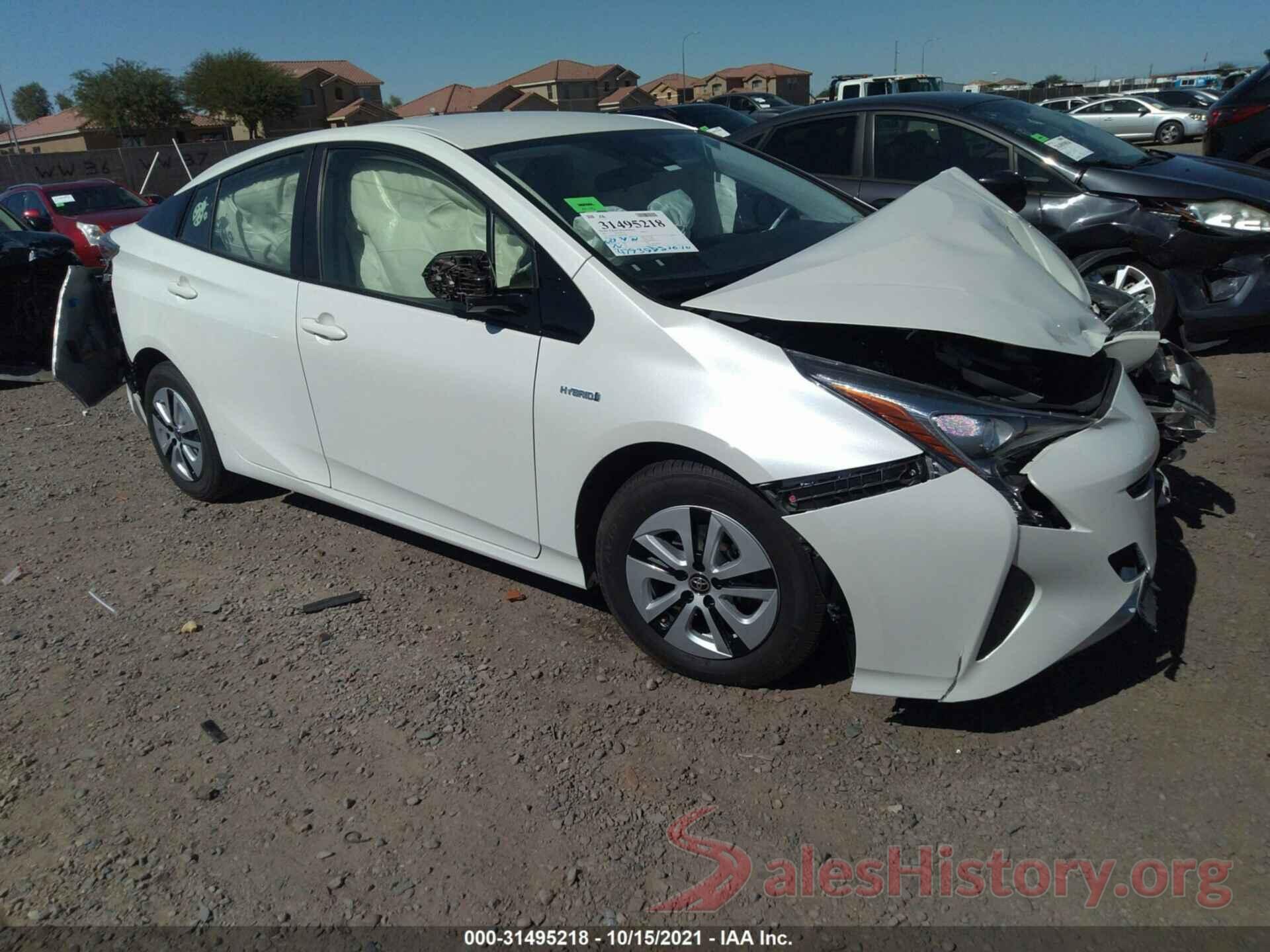 JTDKARFU9H3029916 2017 TOYOTA PRIUS