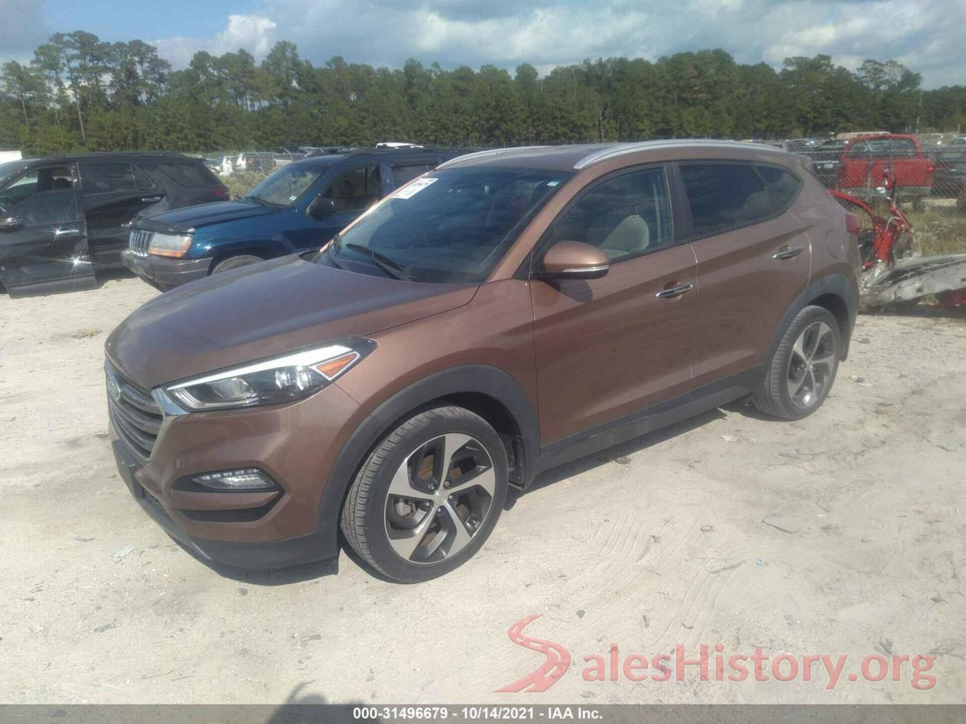 KM8J33A26GU200702 2016 HYUNDAI TUCSON