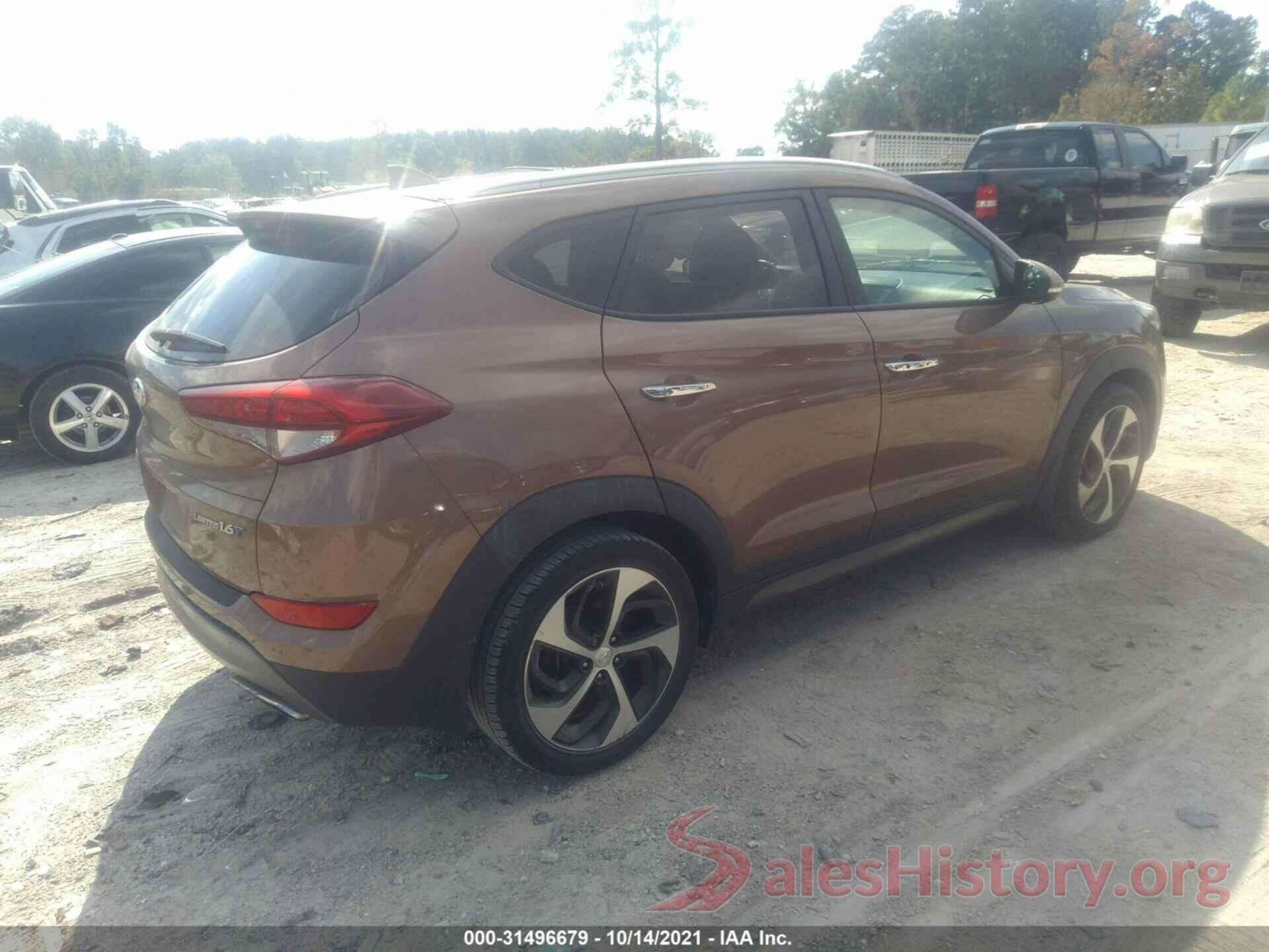 KM8J33A26GU200702 2016 HYUNDAI TUCSON