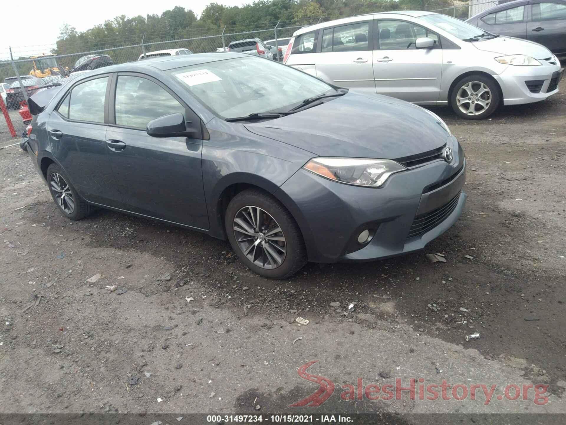 2T1BURHE1GC500895 2016 TOYOTA COROLLA