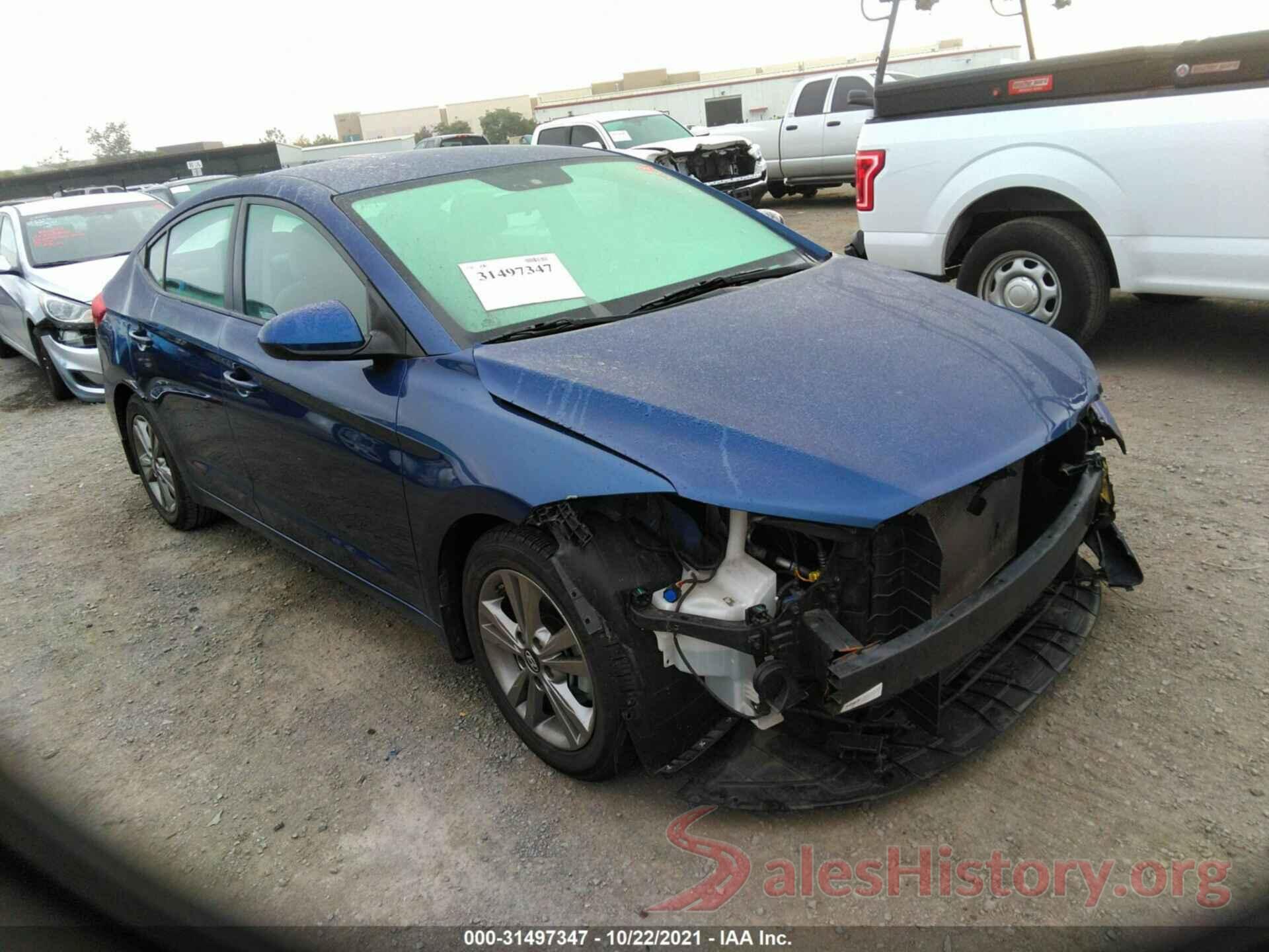 5NPD84LF7JH359271 2018 HYUNDAI ELANTRA